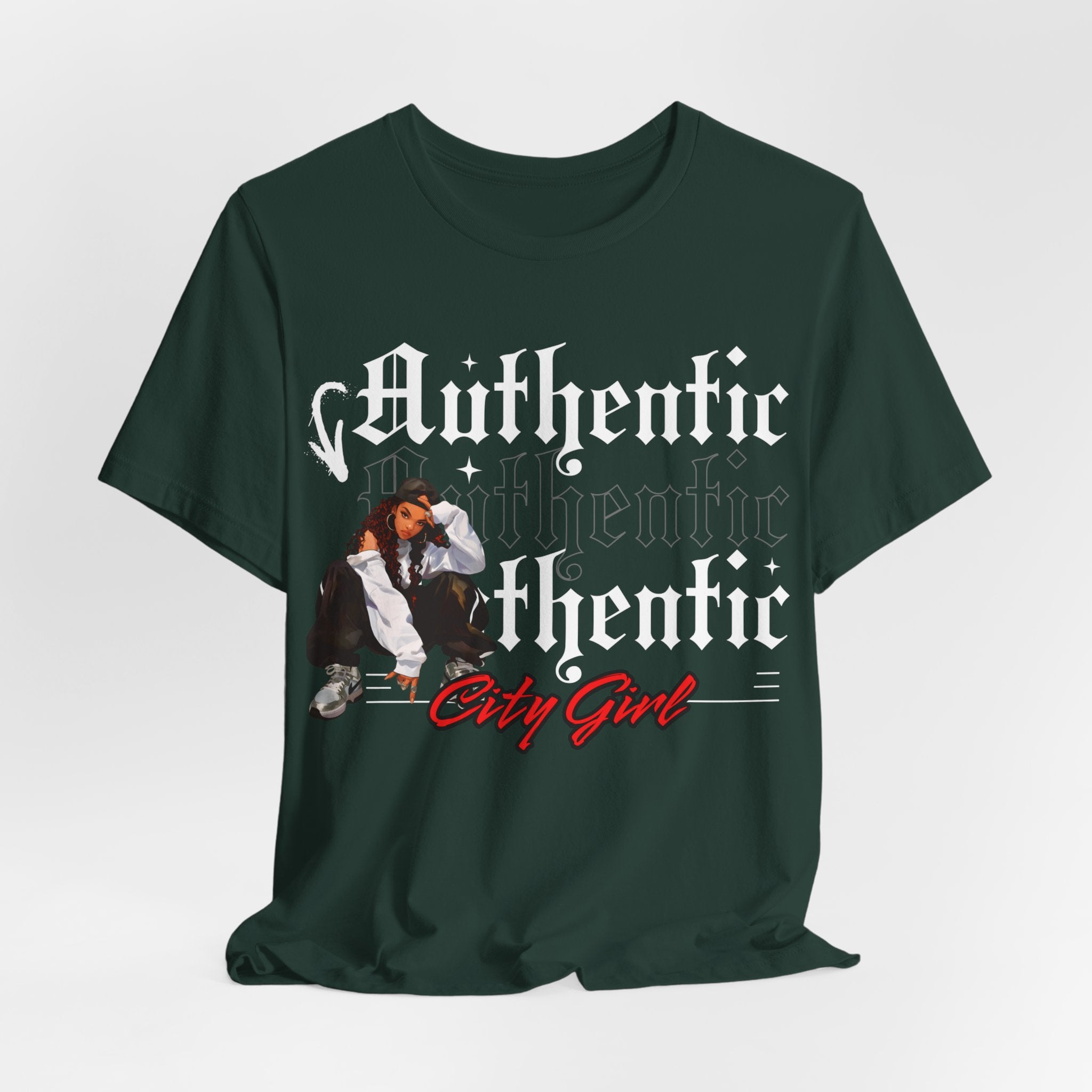 Authentic City Girl T-Shirt - Coffey Park Gifts