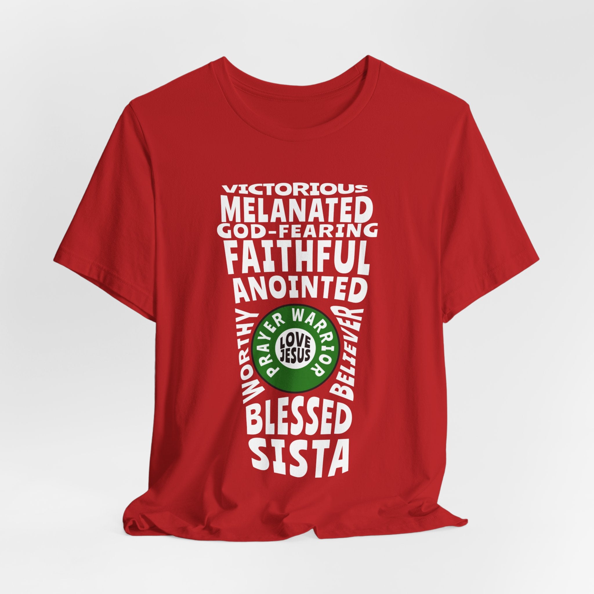 Melanated Blessed Sista T-Shirt - Coffey Park Gifts