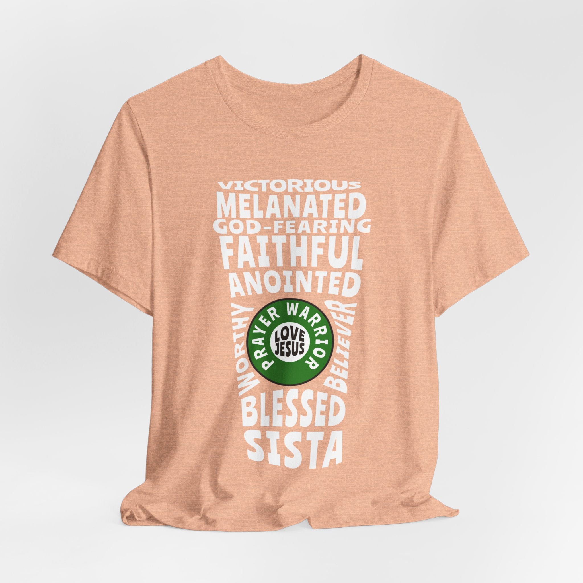 Melanated Blessed Sista T-Shirt - Coffey Park Gifts