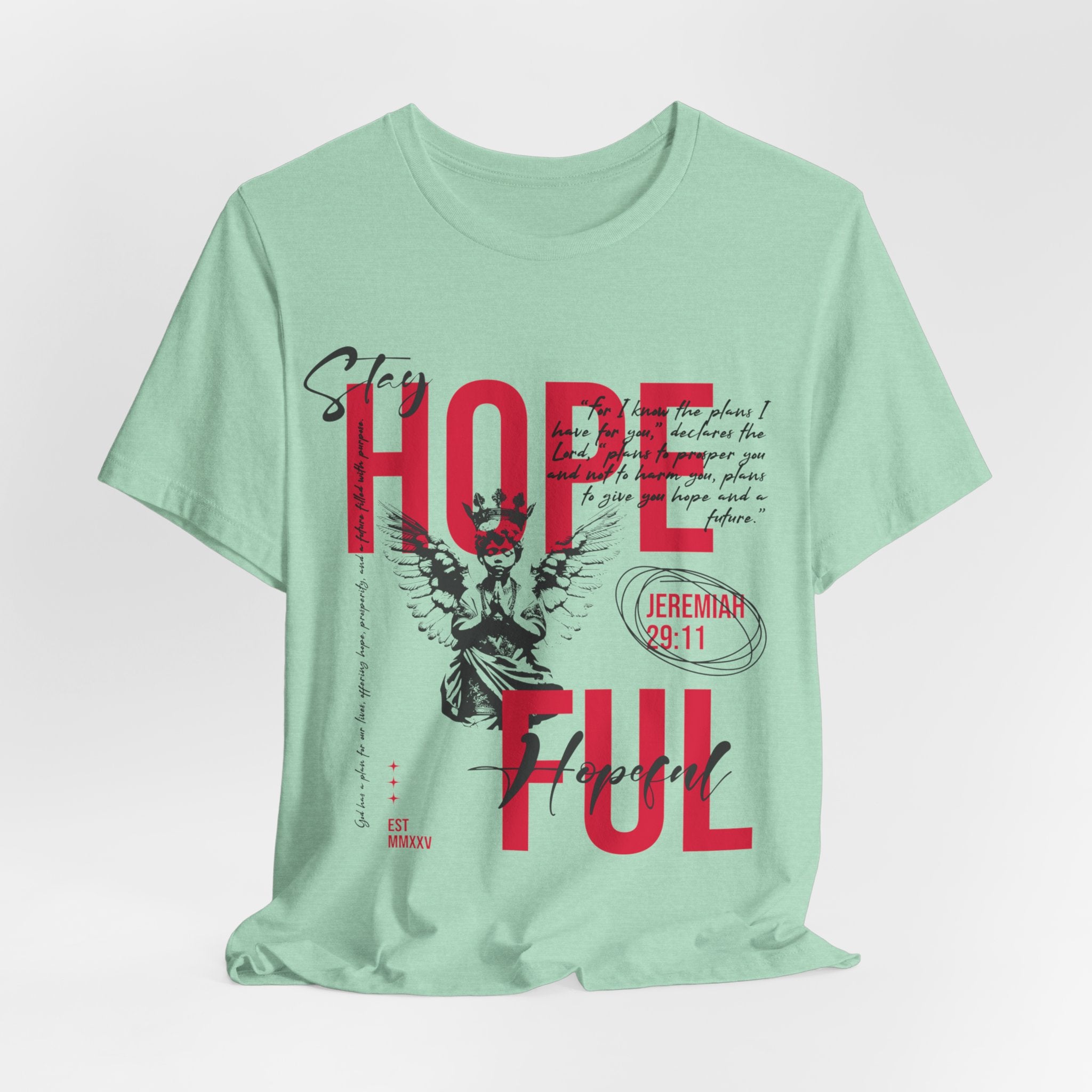 Hopeful JEREMIAH 29:11 T-Shirt - Coffey Park Gifts
