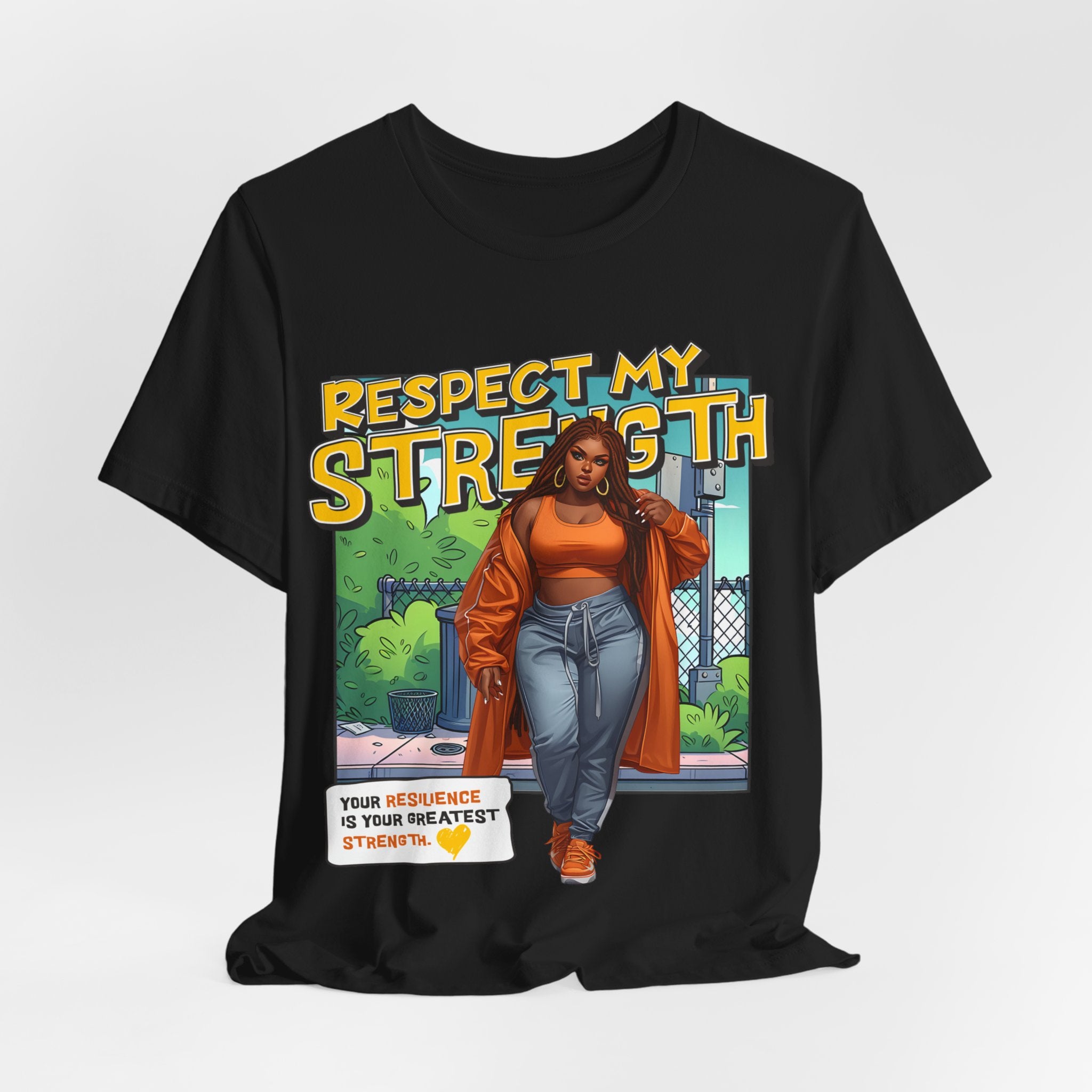 Respect My Strength T-Shirt Design - Coffey Park Gifts