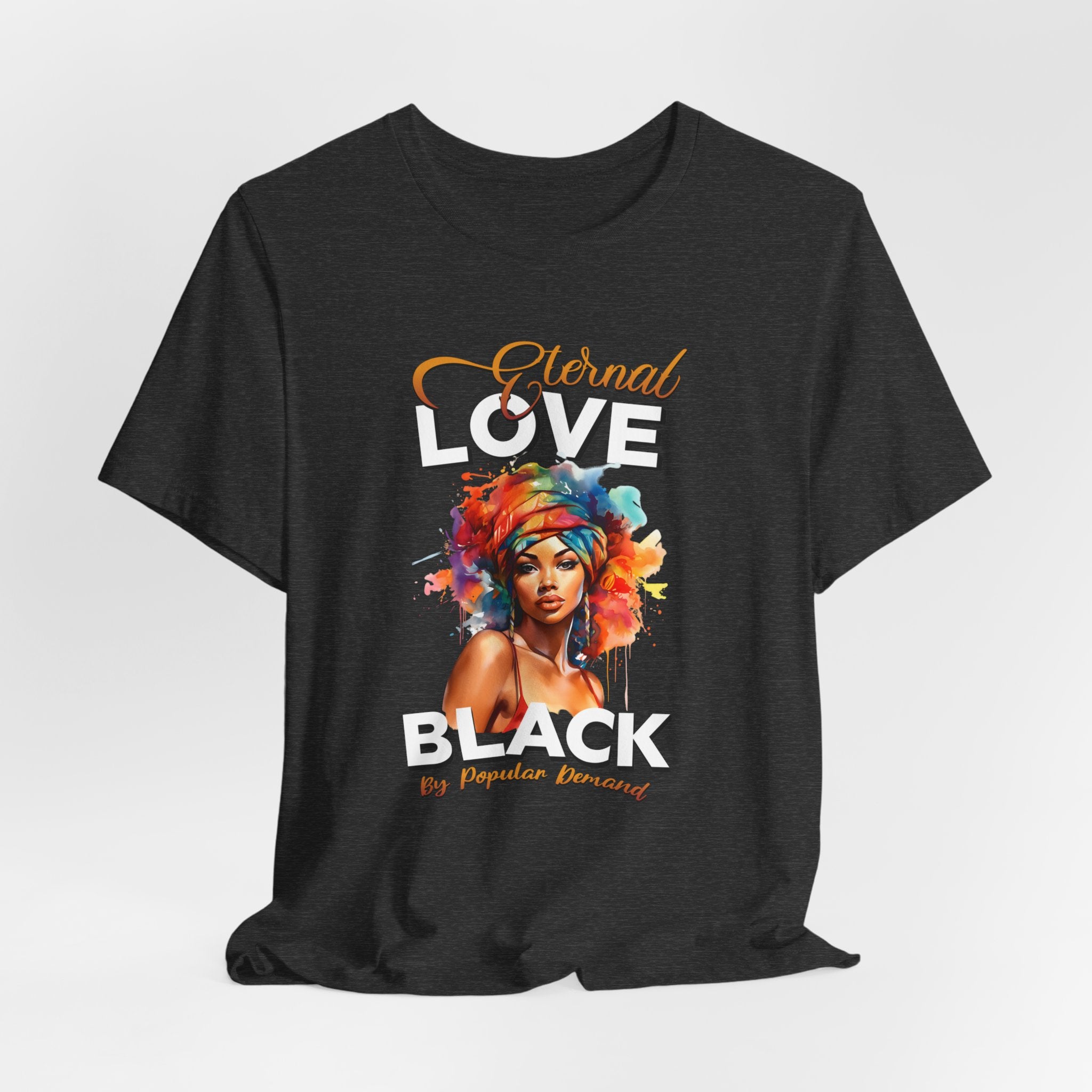 Black Eternal Love T-Shirt - Coffey Park Gifts