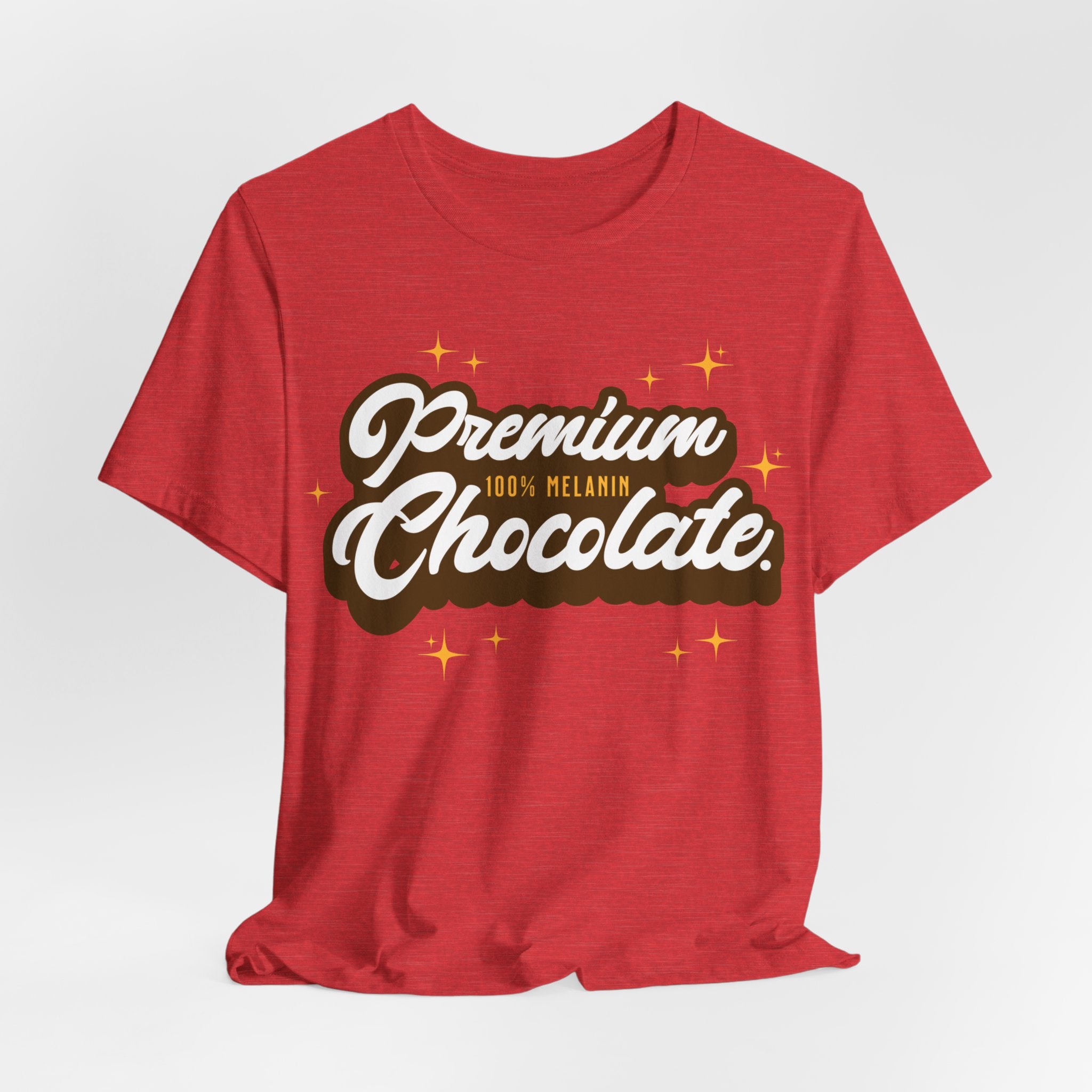 Premium Chocolate T-Shirt - Coffey Park Gifts