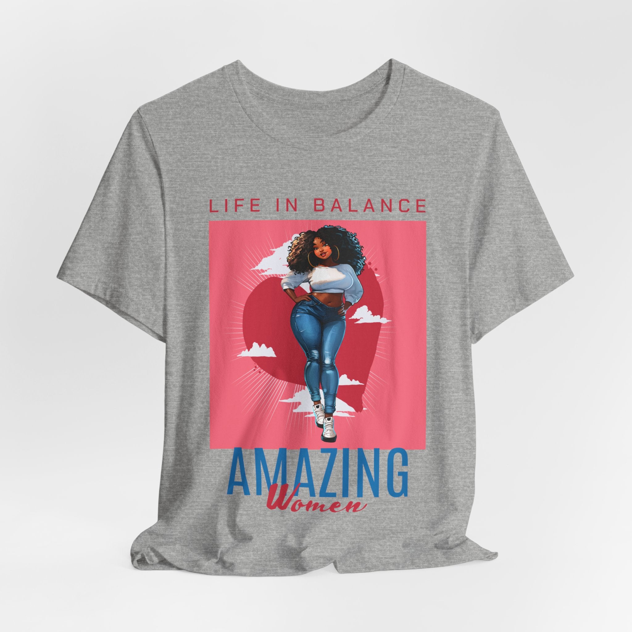 Life in Balance - Amazing Women T-Shirt - Coffey Park Gifts