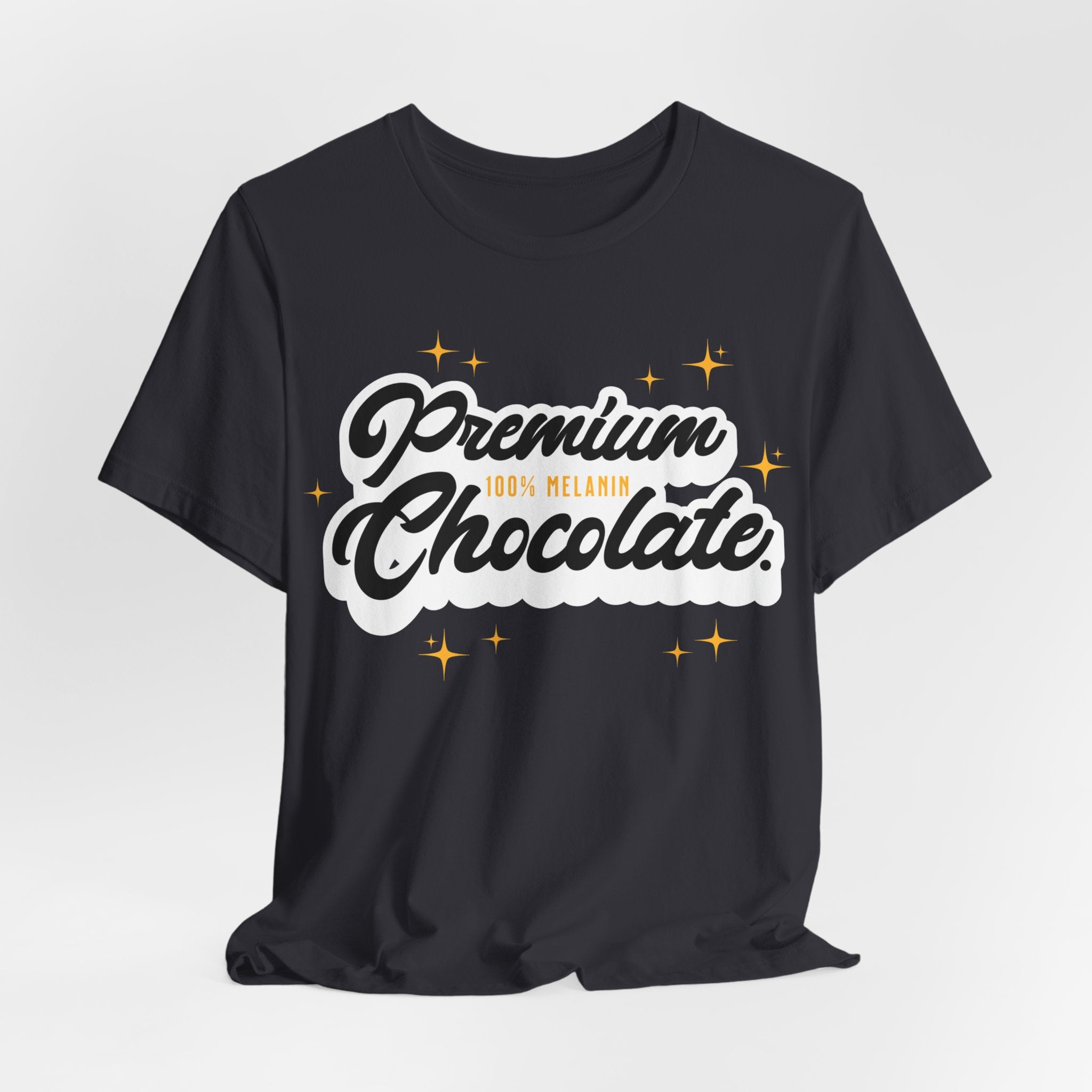 Premium Chocolate T-Shirt - Coffey Park Gifts
