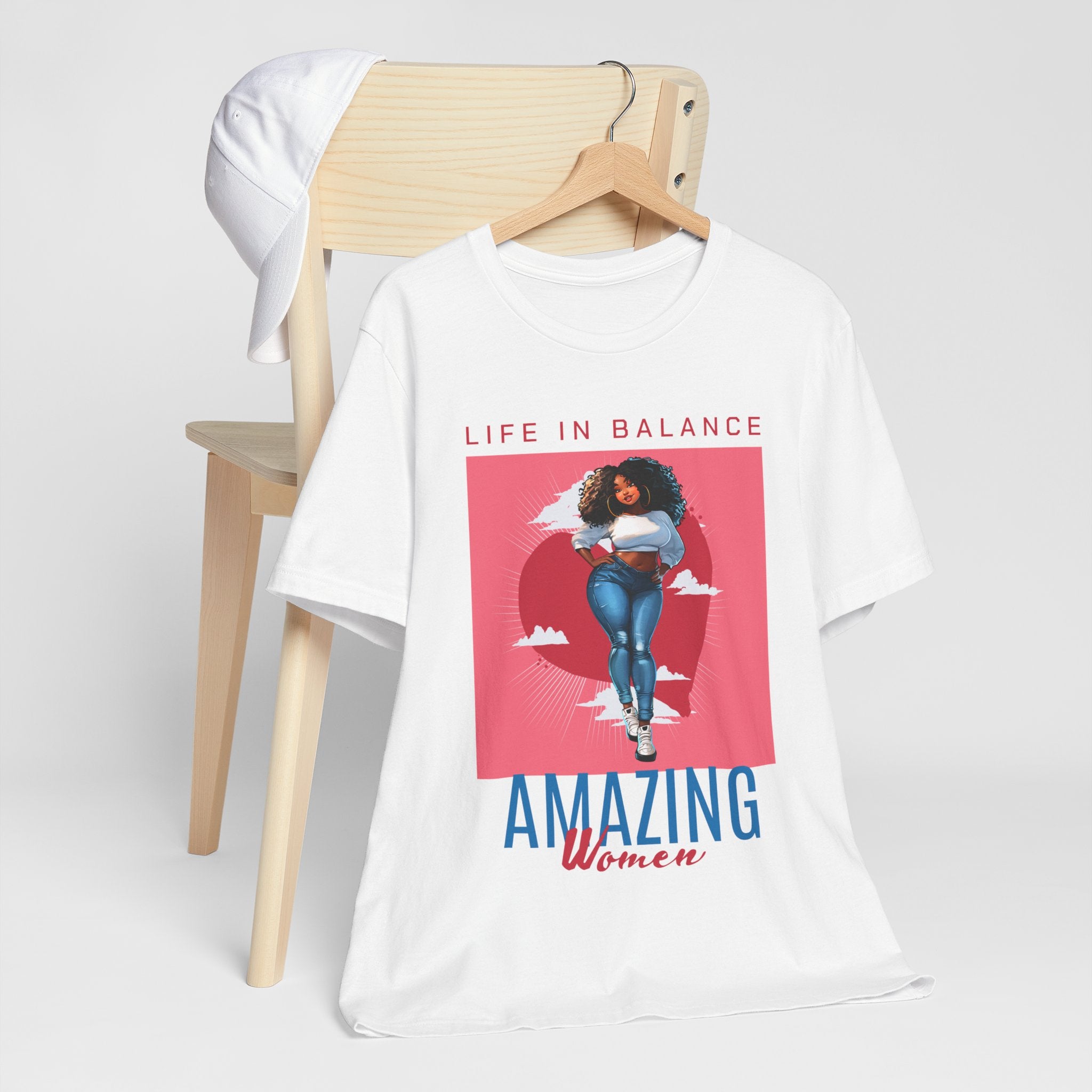 Life in Balance - Amazing Women T-Shirt - Coffey Park Gifts
