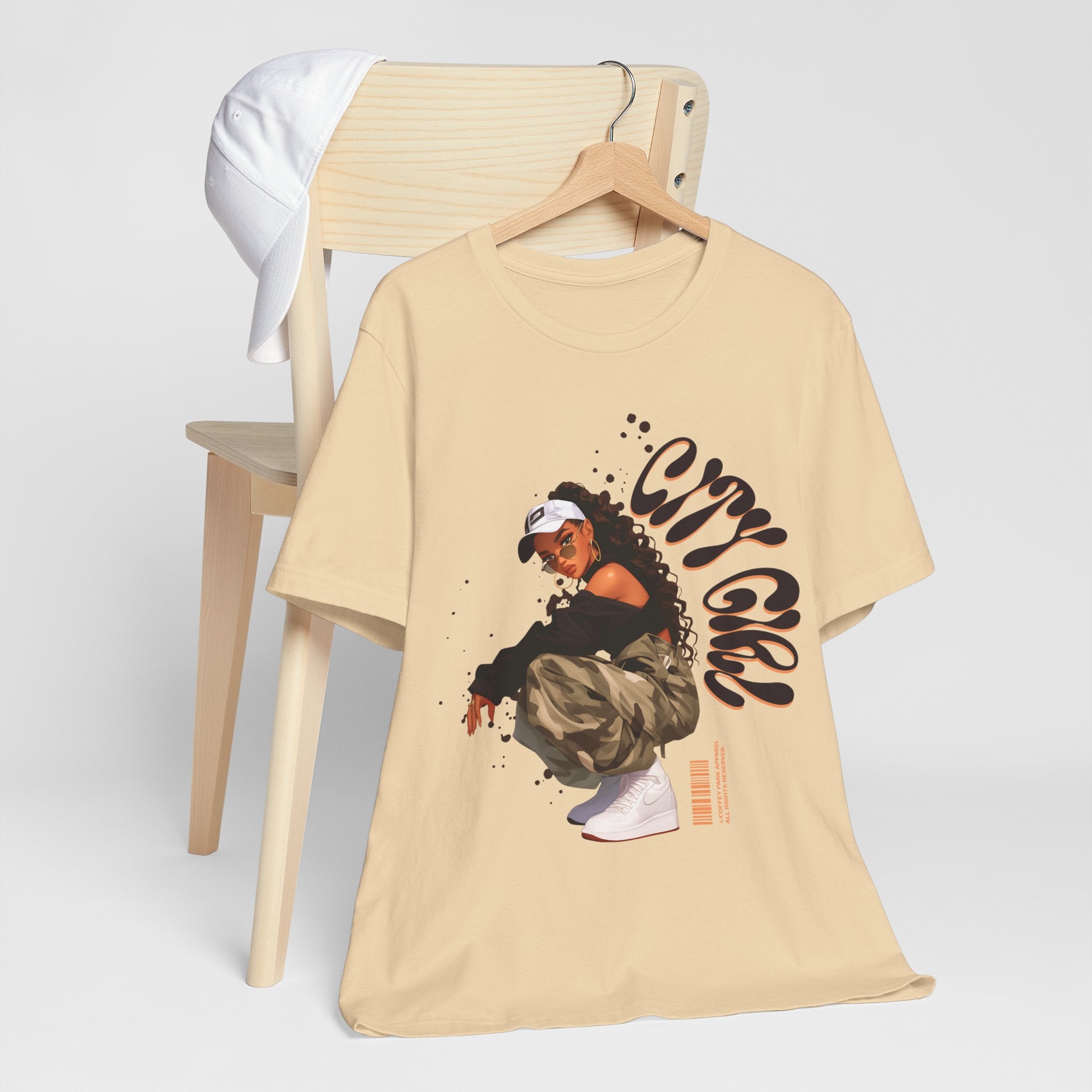 City Girl T-Shirt Design – Bold & Stylish Urban Fashion - Coffey Park Gifts