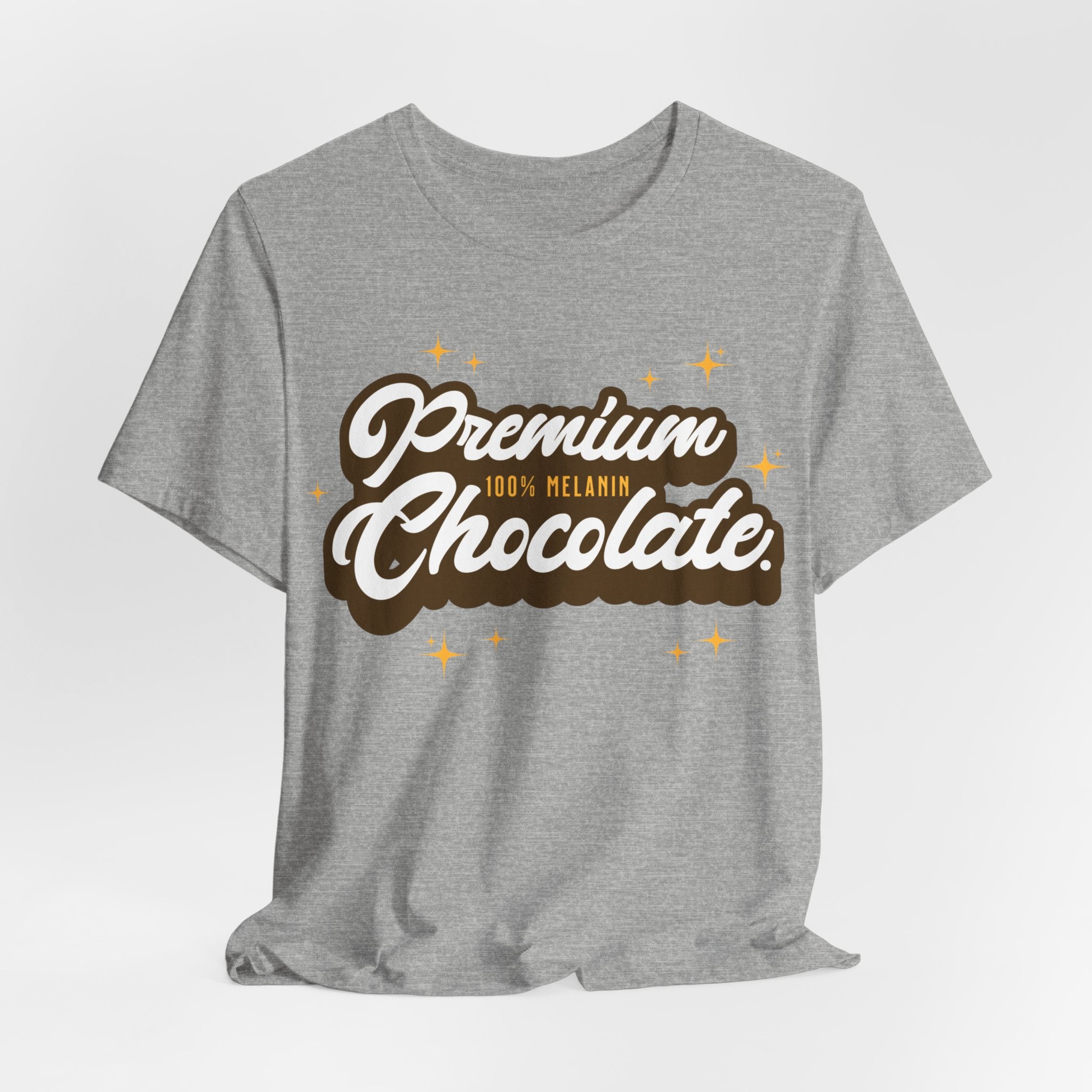Premium Chocolate T-Shirt - Coffey Park Gifts