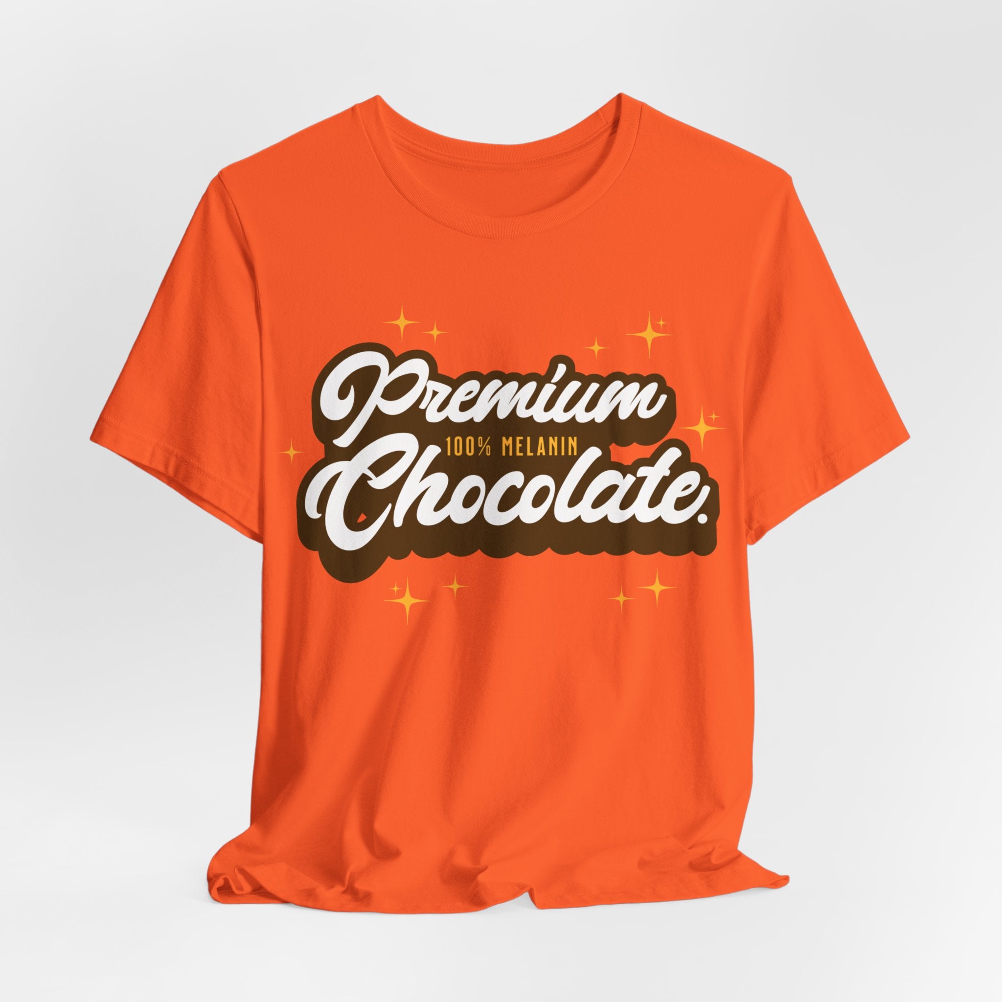 Premium Chocolate T-Shirt - Coffey Park Gifts