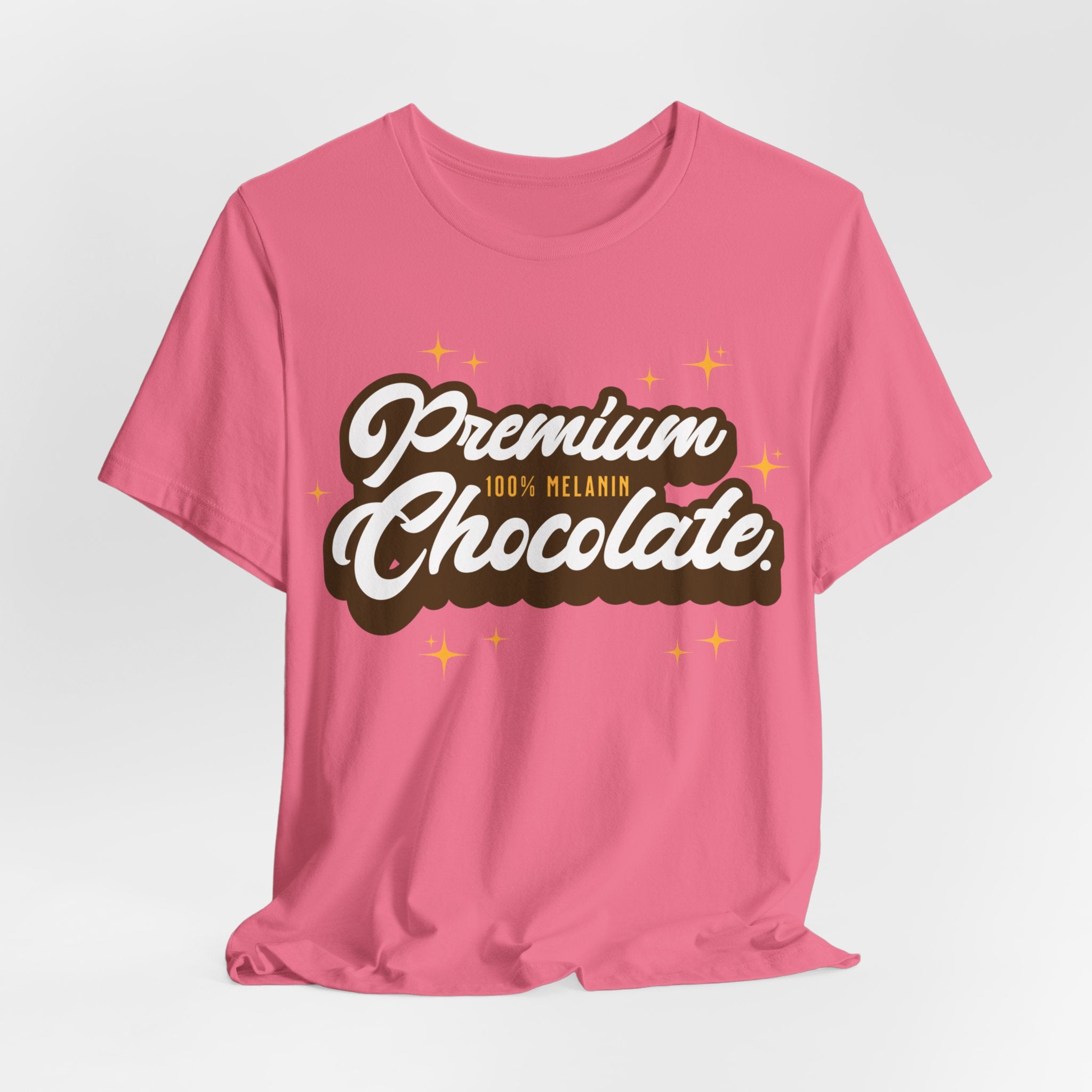 Premium Chocolate T-Shirt - Coffey Park Gifts