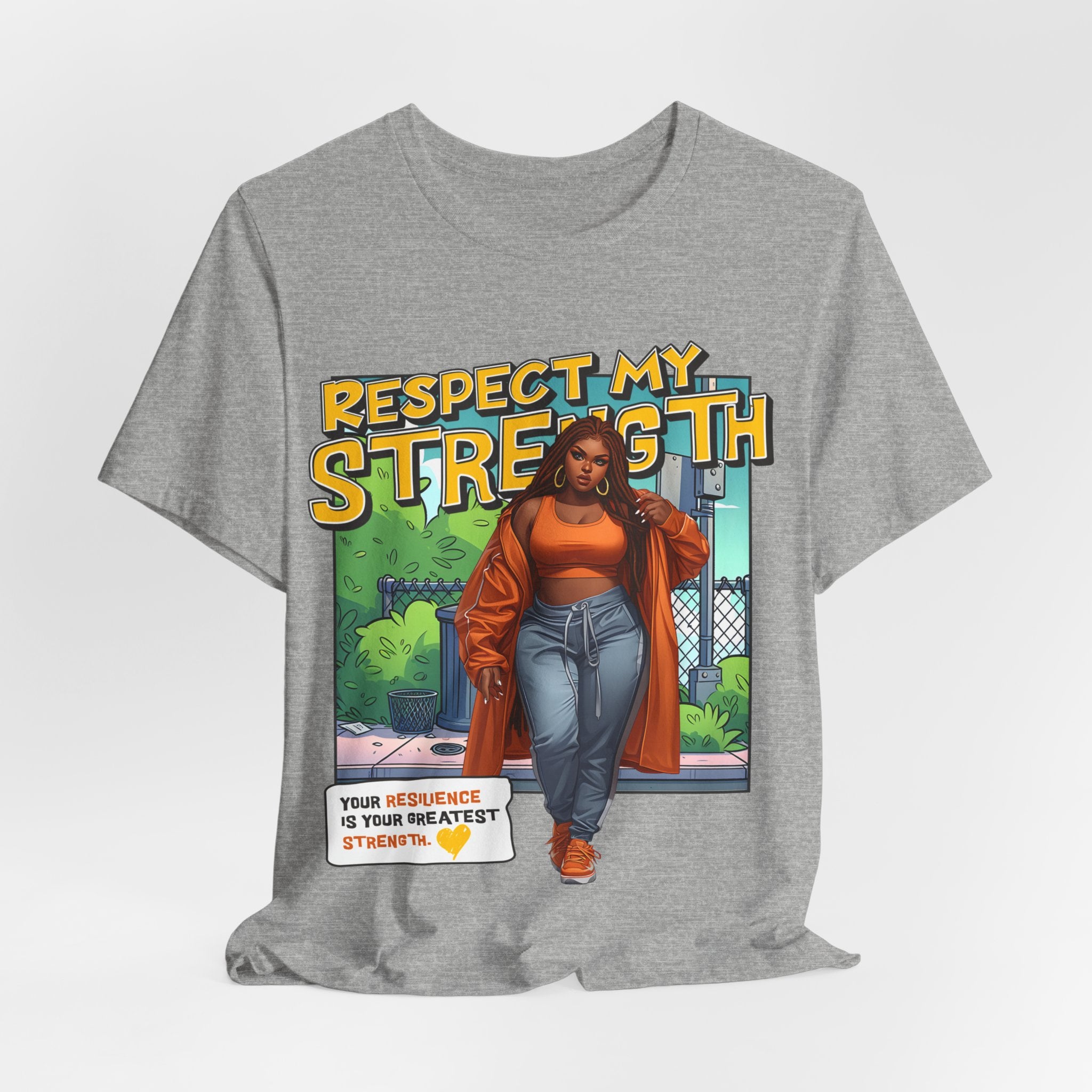 Respect My Strength T-Shirt Design - Coffey Park Gifts