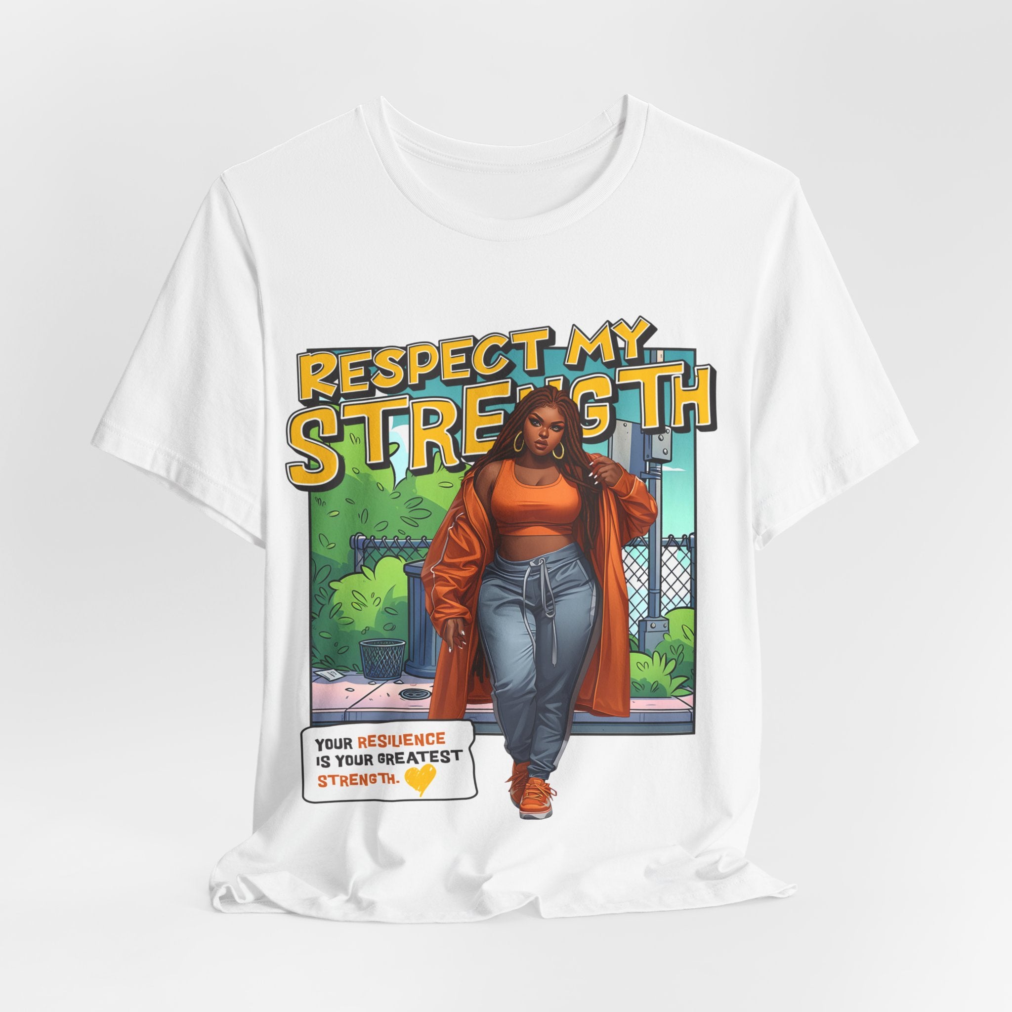 Respect My Strength T-Shirt Design - Coffey Park Gifts