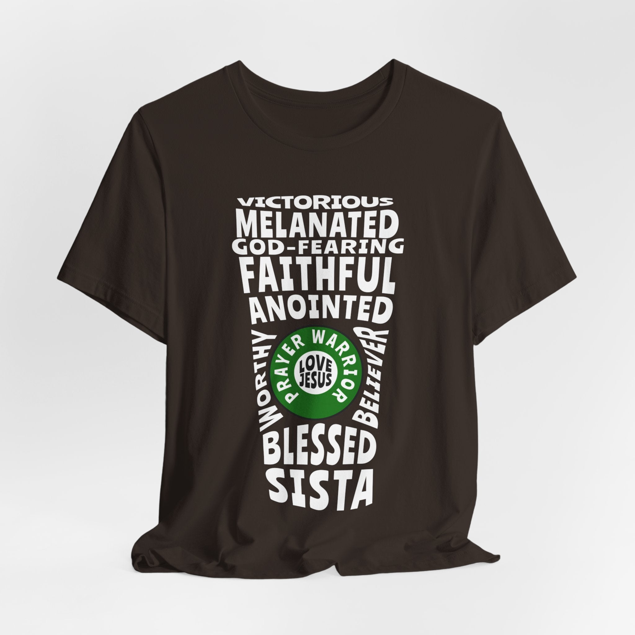 Melanated Blessed Sista T-Shirt - Coffey Park Gifts