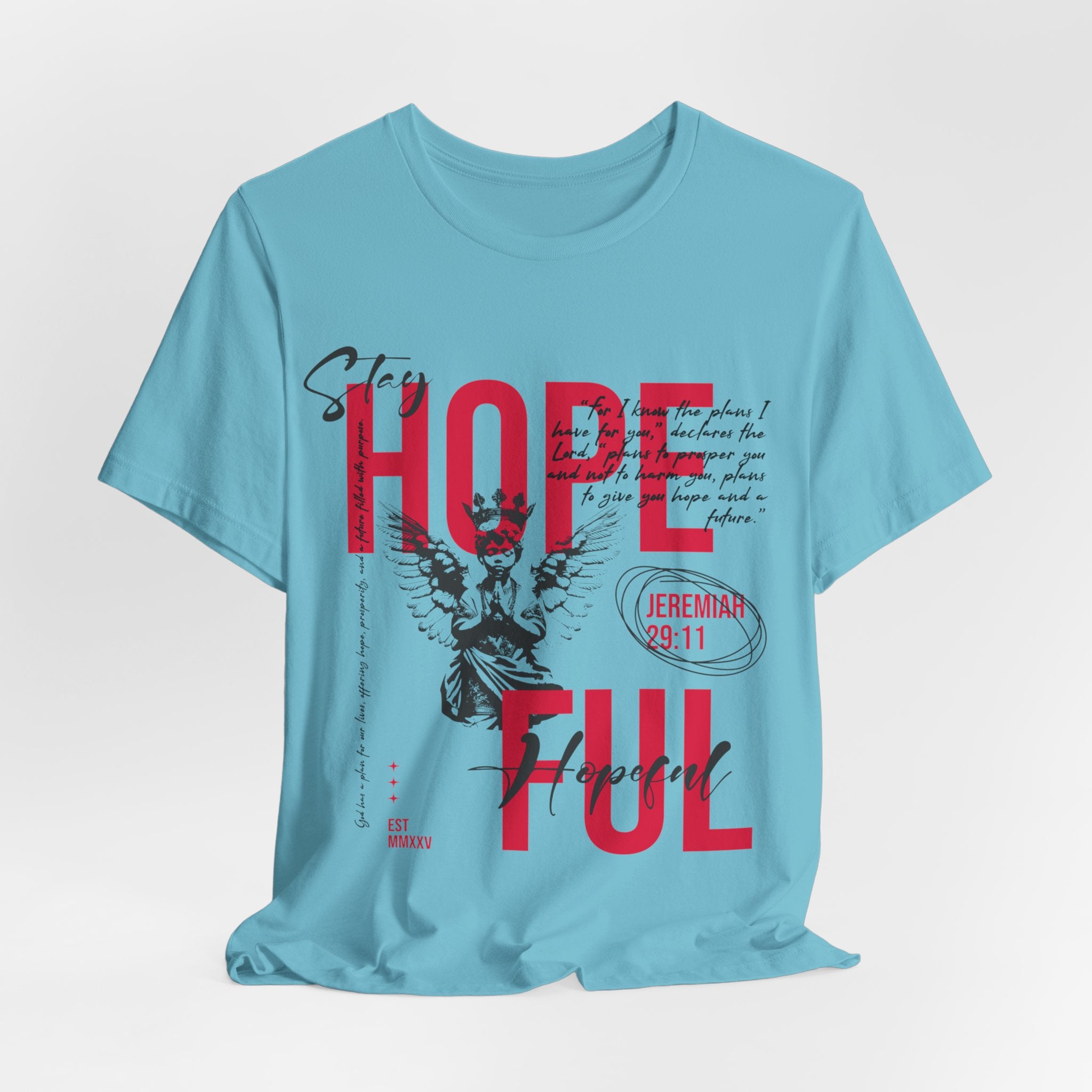 Hopeful JEREMIAH 29:11 T-Shirt - Coffey Park Gifts