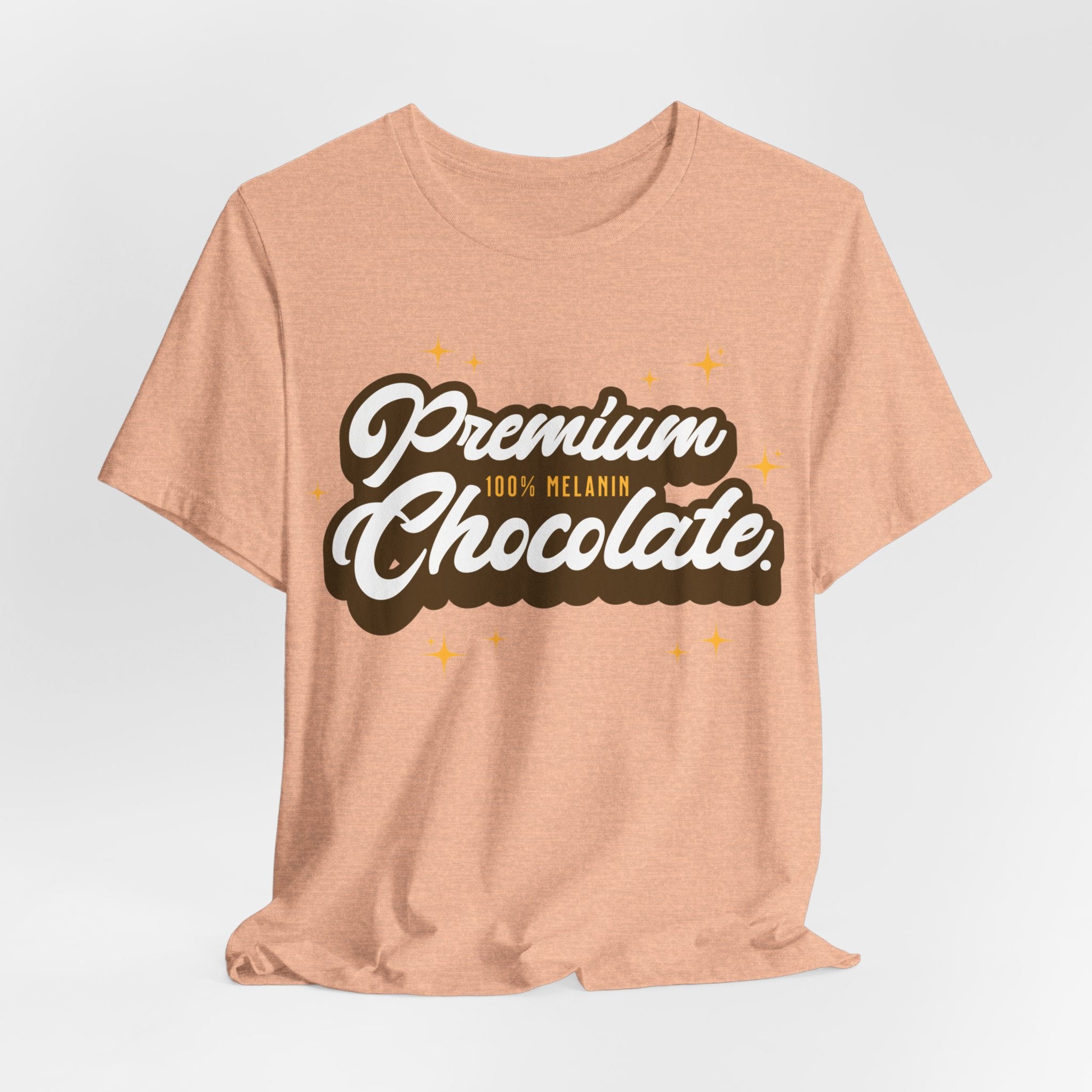Premium Chocolate T-Shirt - Coffey Park Gifts