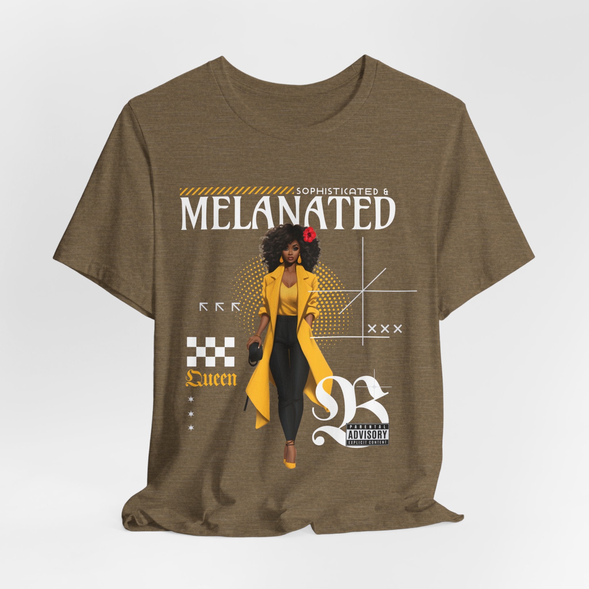 Melanated Sista T-Shirt Design - Coffey Park Gifts