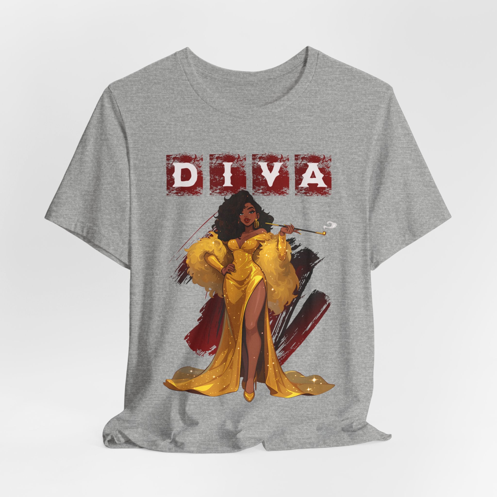 Diva Tee Shirt Design for Black Women - Coffey Park Gifts
