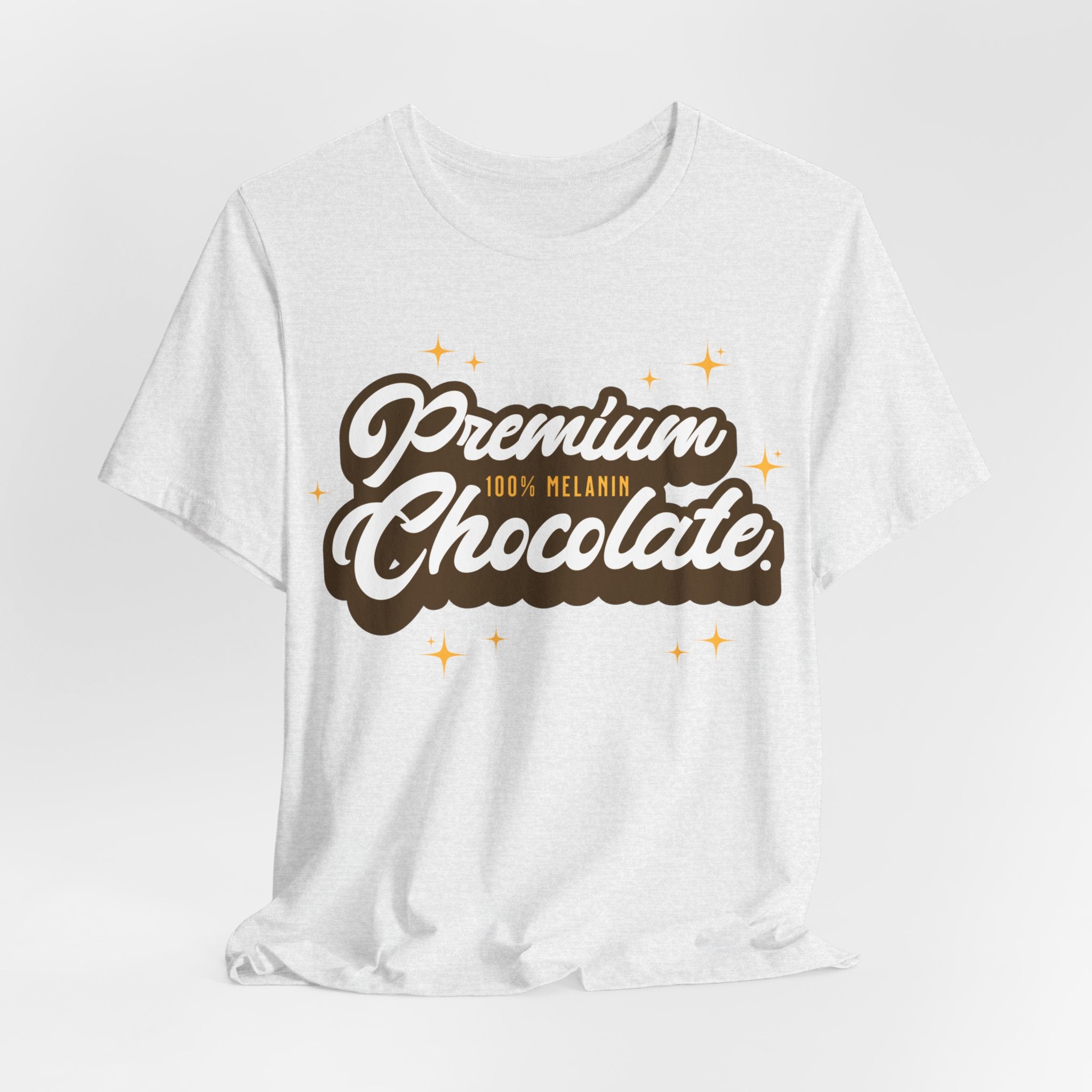 Premium Chocolate T-Shirt - Coffey Park Gifts