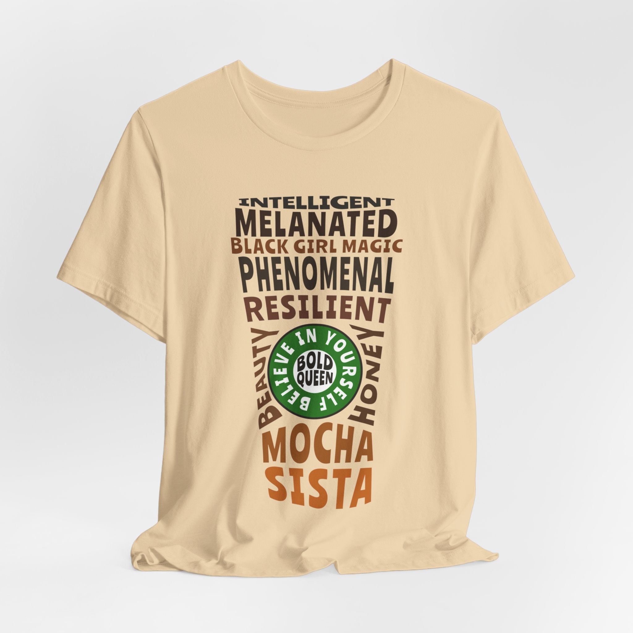Melanated Mocha Sista T-Shirt - Coffey Park Gifts