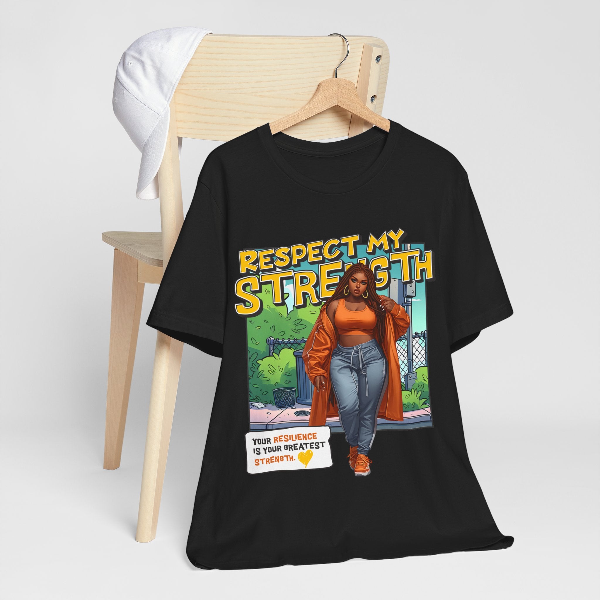 Respect My Strength T-Shirt Design - Coffey Park Gifts