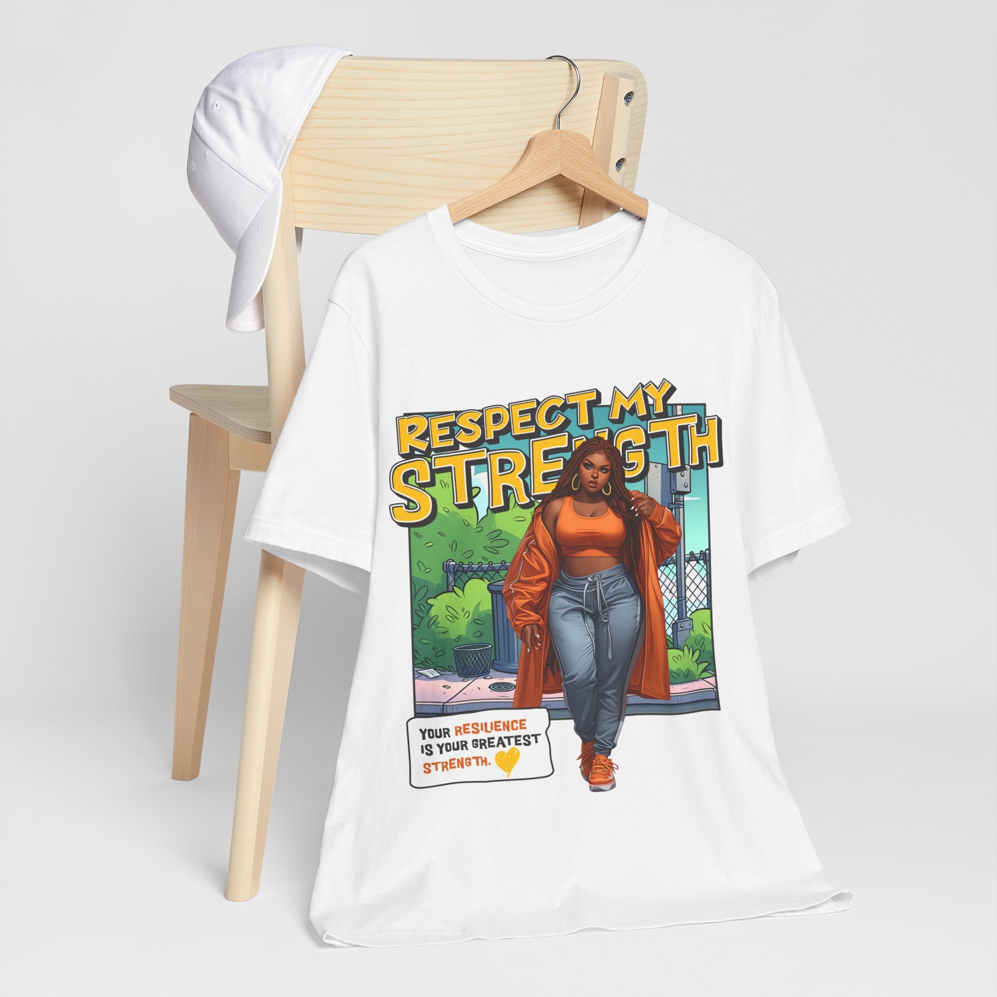 Respect My Strength T-Shirt Design - Coffey Park Gifts