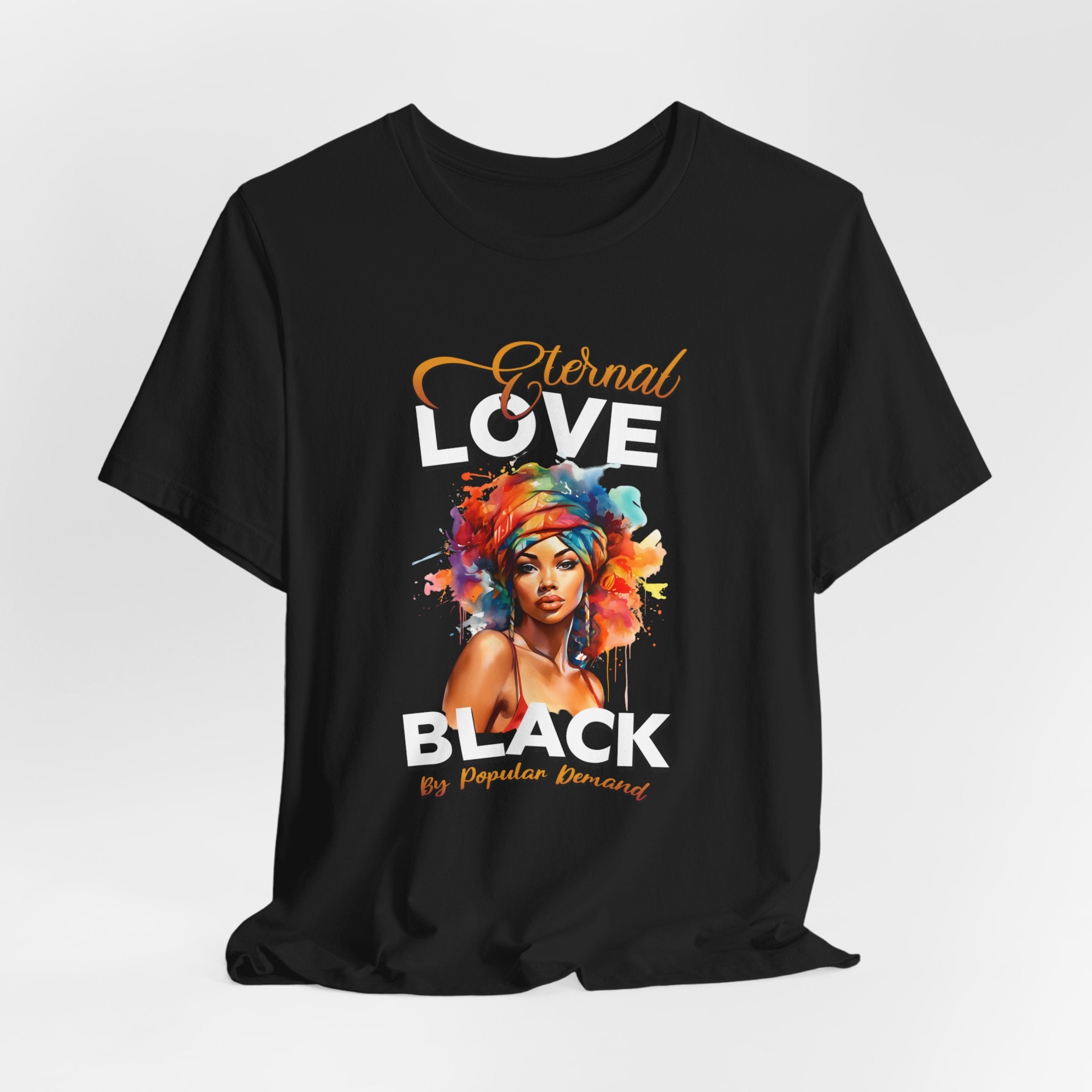 Black Eternal Love T-Shirt - Coffey Park Gifts
