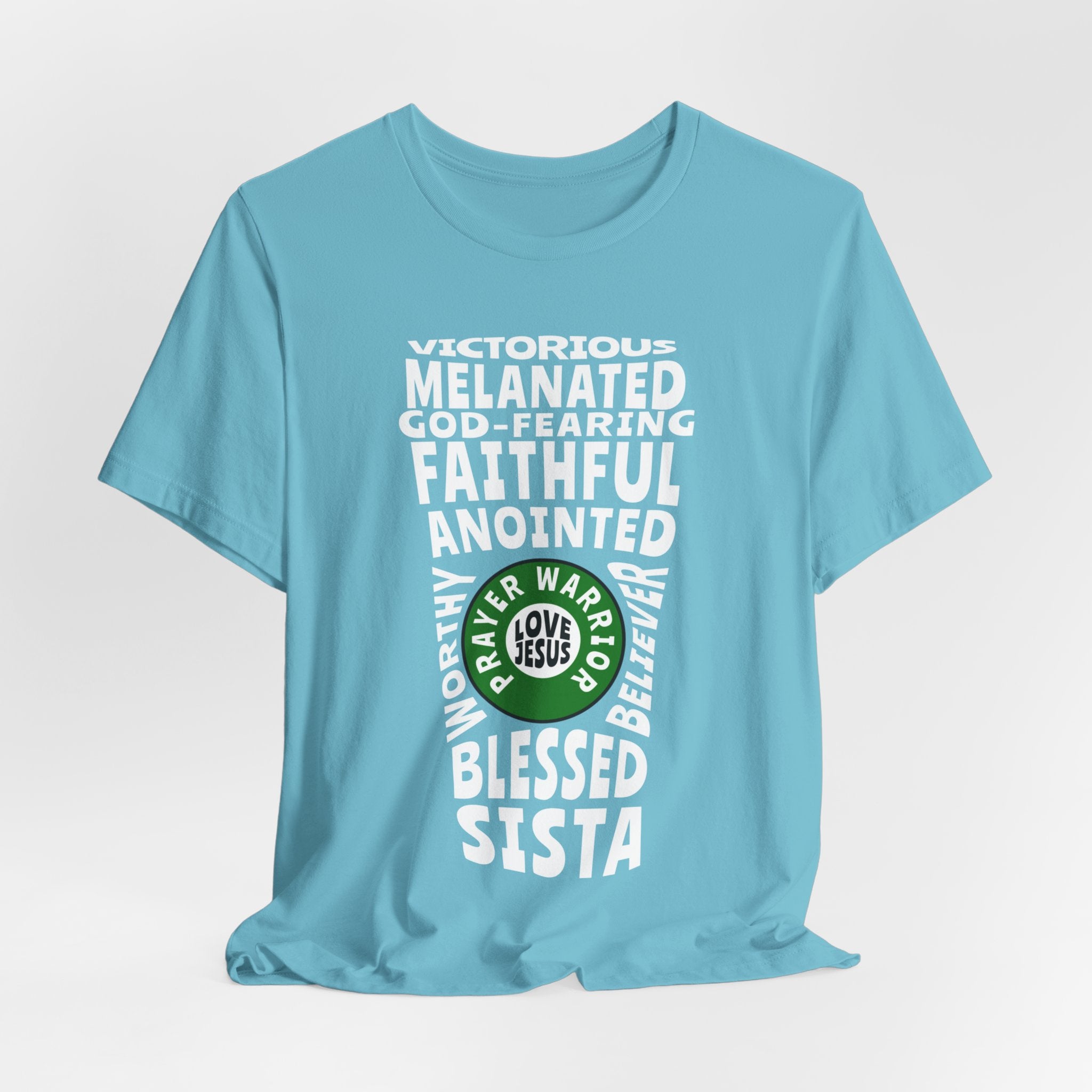 Melanated Blessed Sista T-Shirt - Coffey Park Gifts