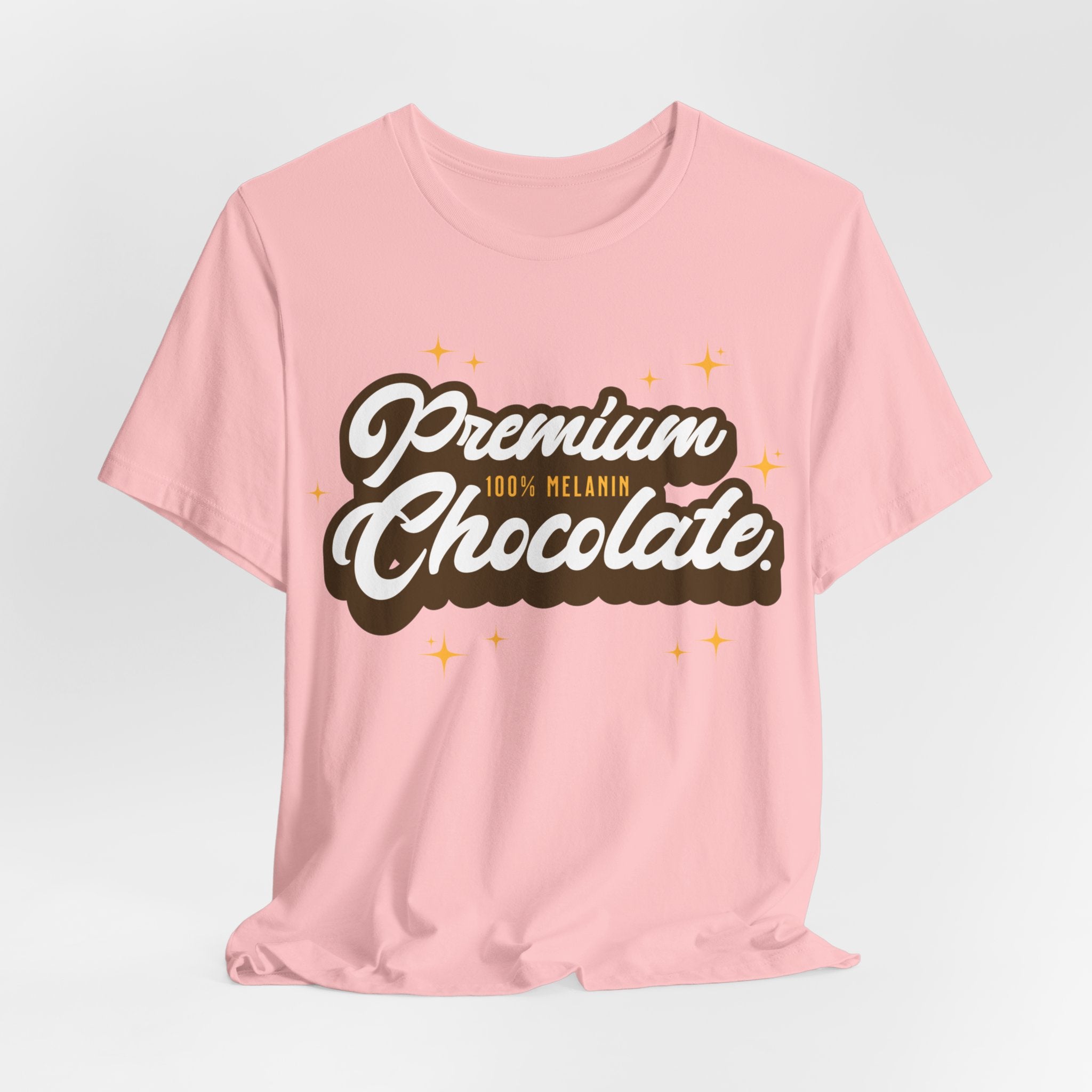 Premium Chocolate T-Shirt - Coffey Park Gifts