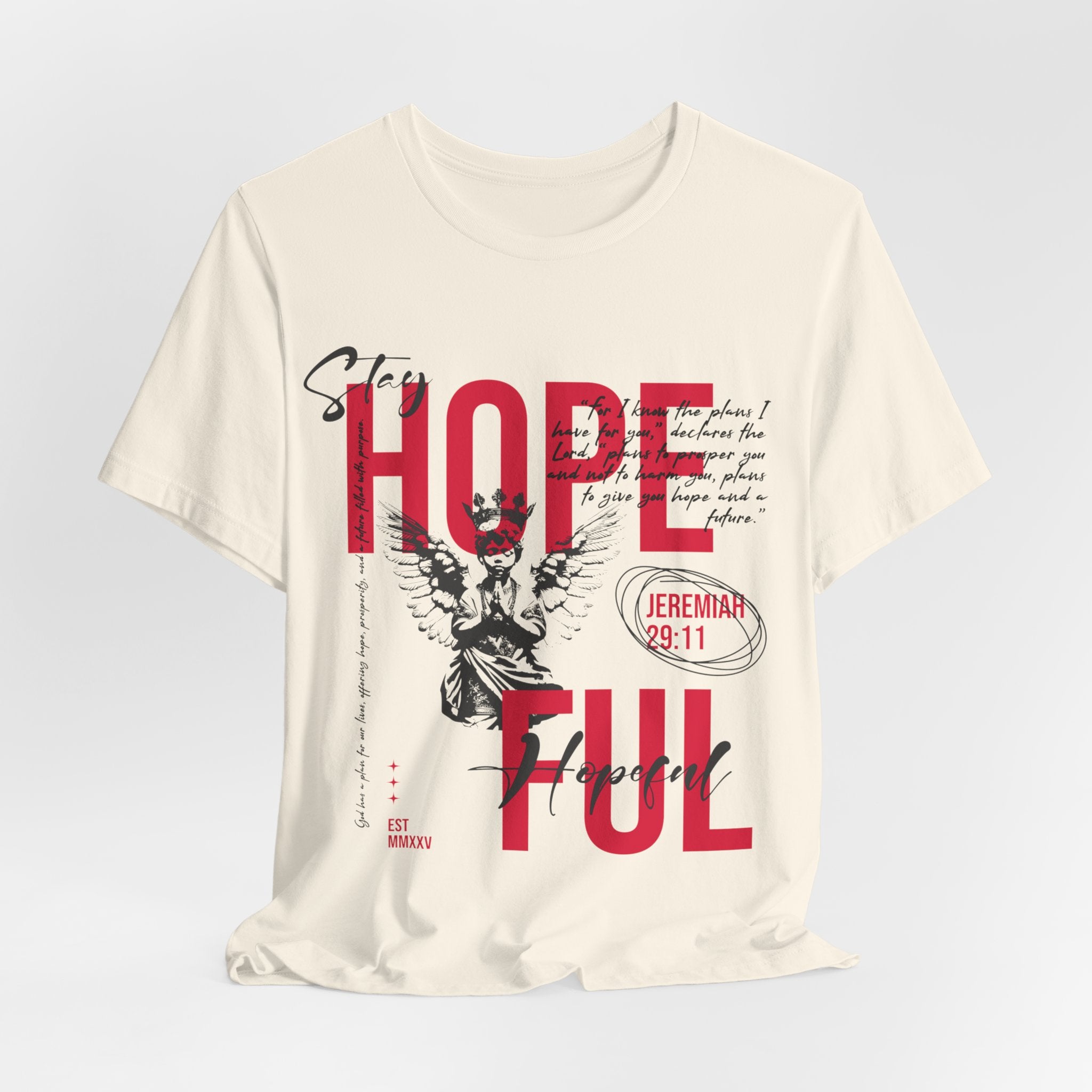 Hopeful JEREMIAH 29:11 T-Shirt - Coffey Park Gifts