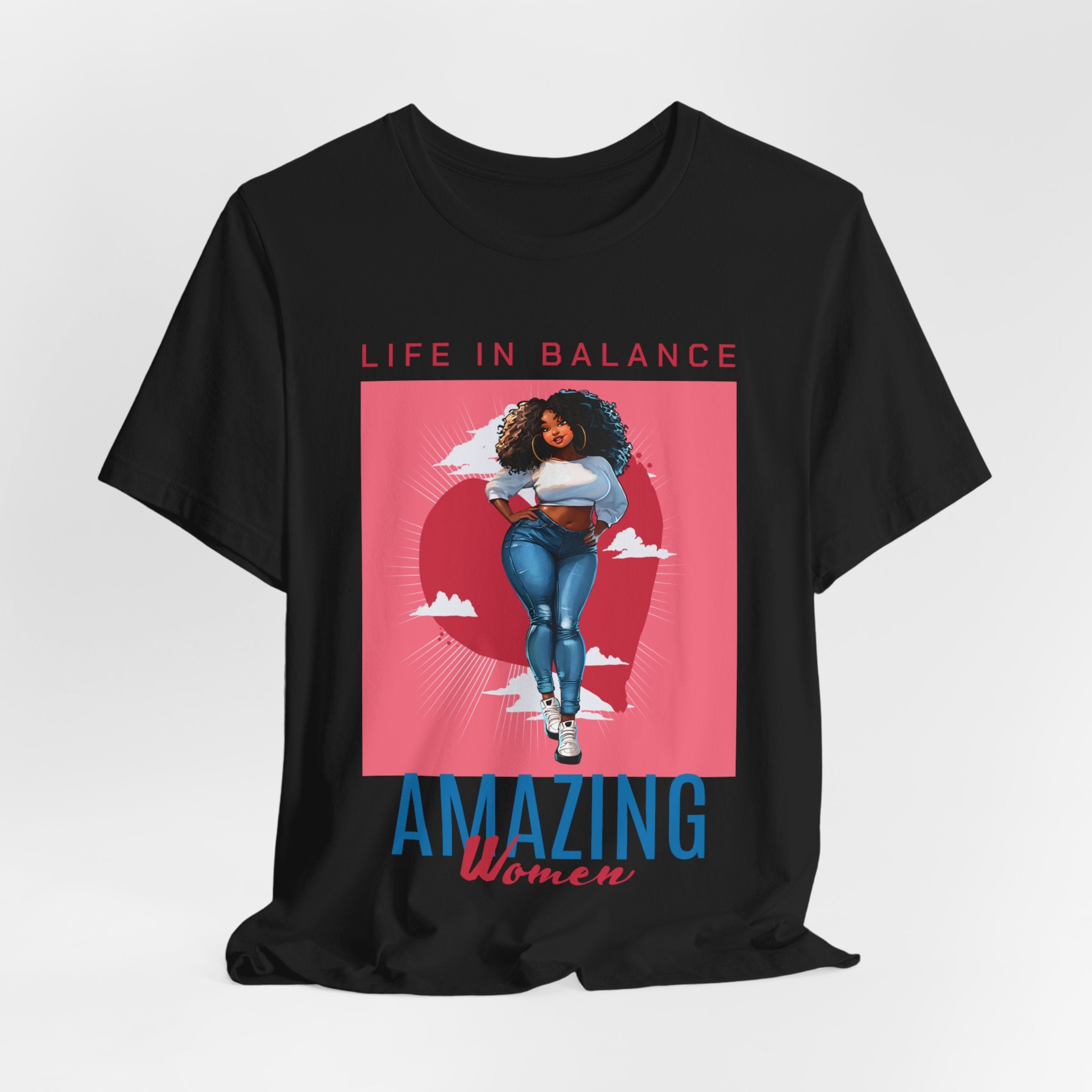 Life in Balance - Amazing Women T-Shirt - Coffey Park Gifts