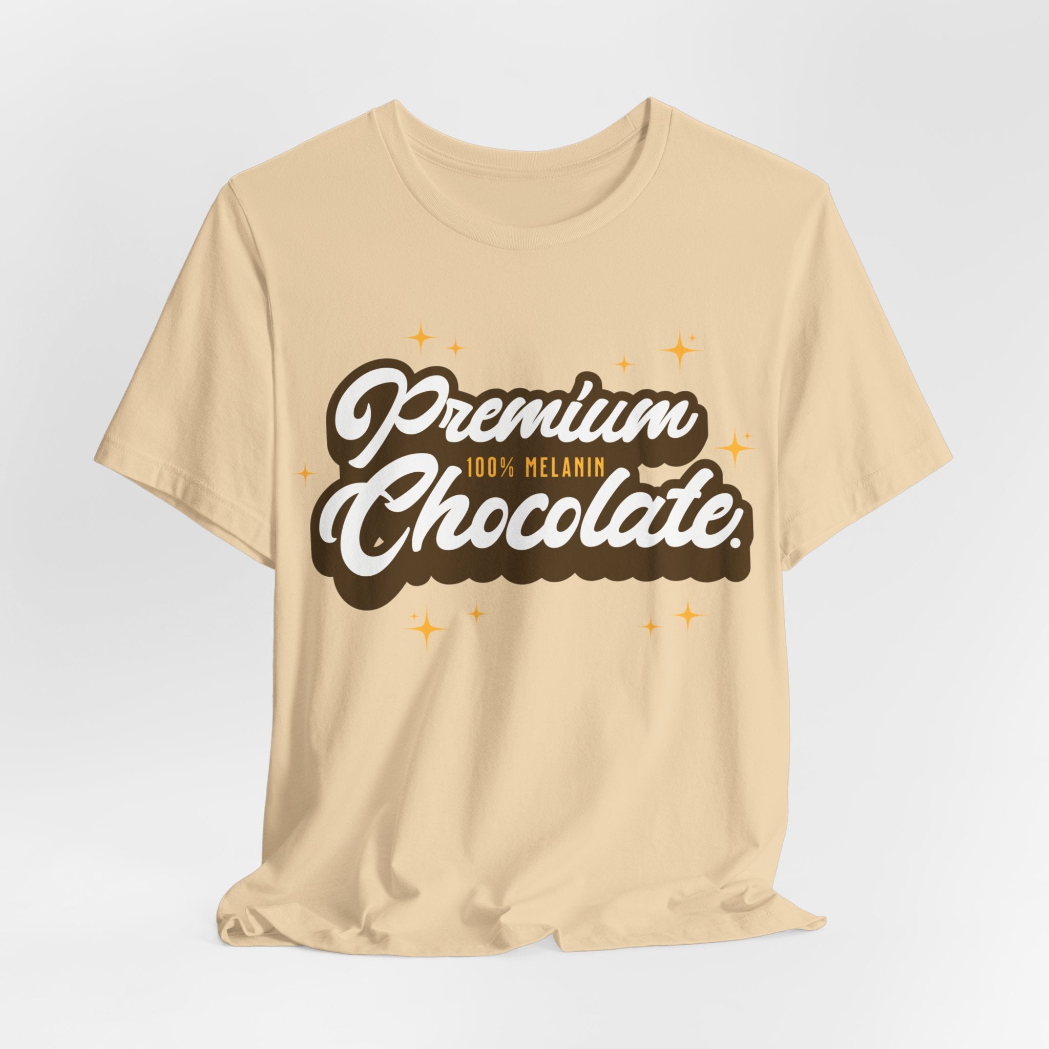 Premium Chocolate T-Shirt - Coffey Park Gifts
