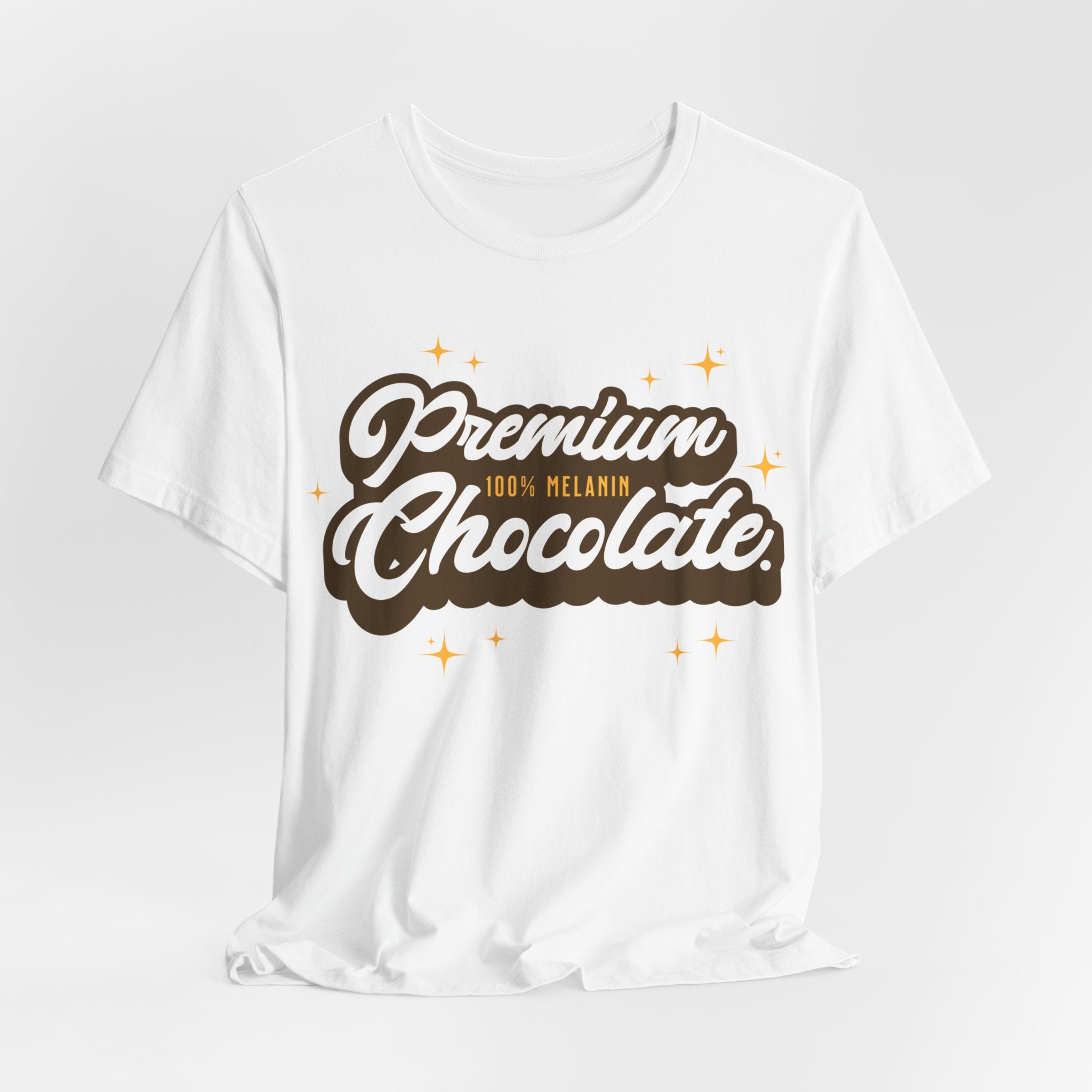 Premium Chocolate T-Shirt - Coffey Park Gifts