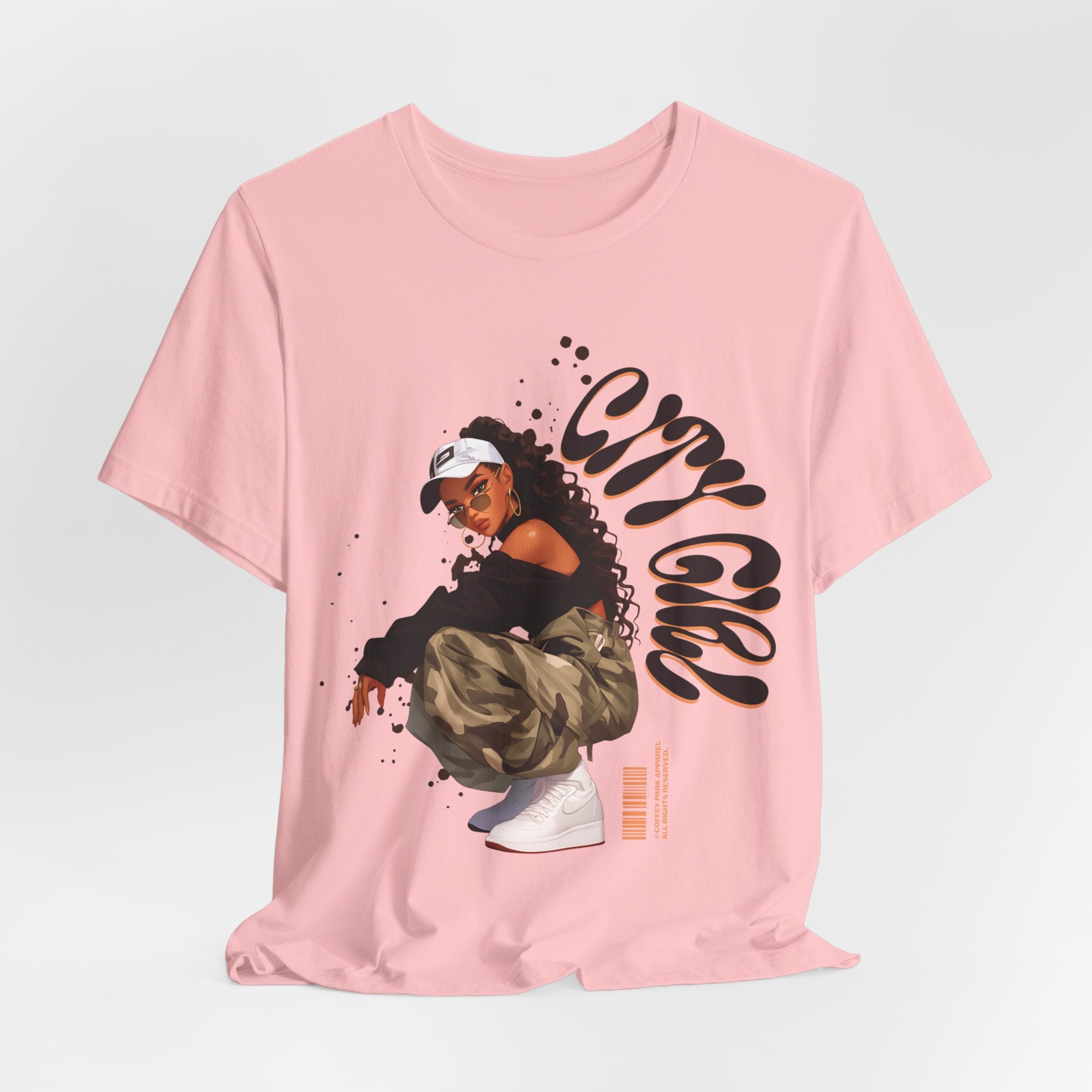 City Girl T-Shirt Design – Bold & Stylish Urban Fashion - Coffey Park Gifts