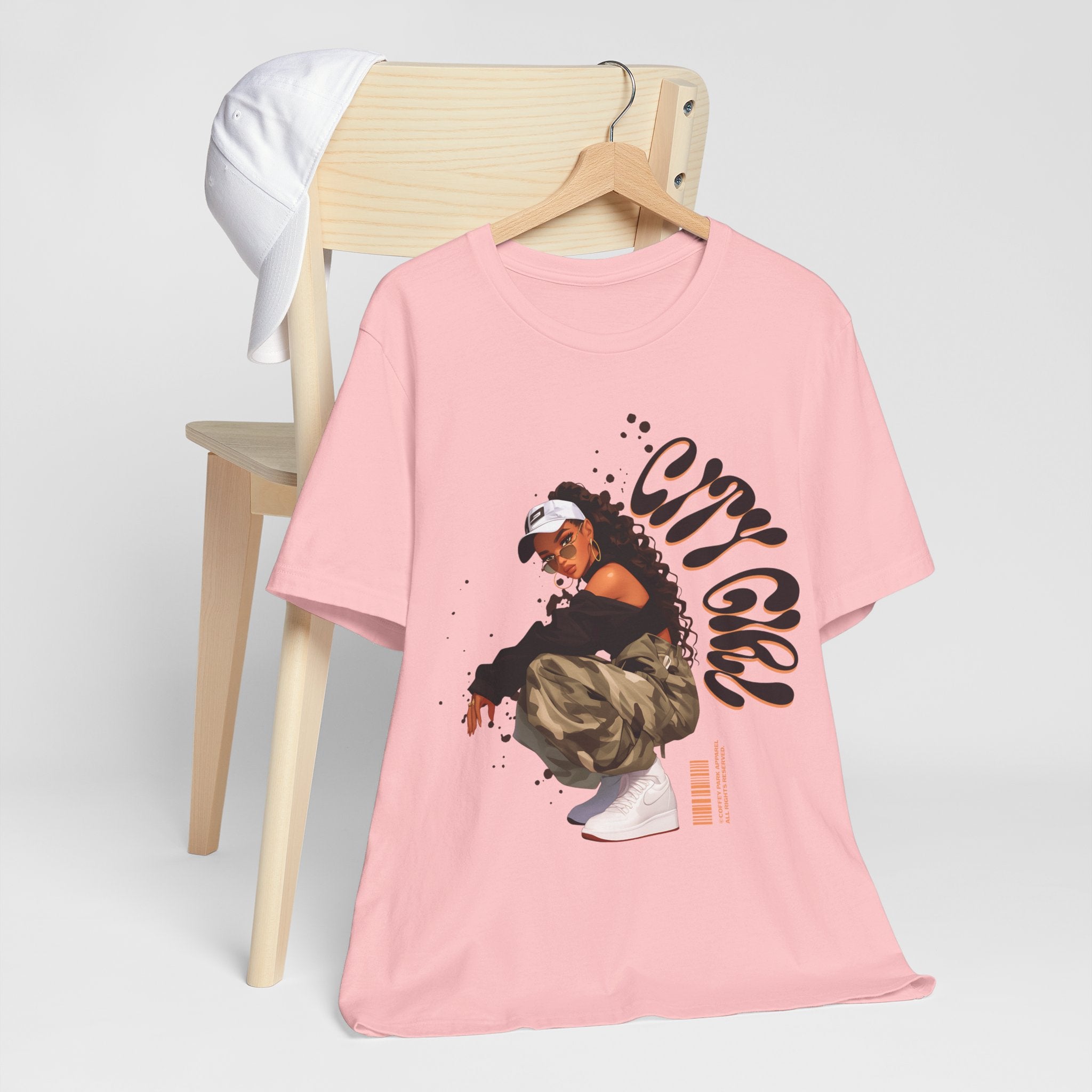 City Girl T-Shirt Design – Bold & Stylish Urban Fashion - Coffey Park Gifts