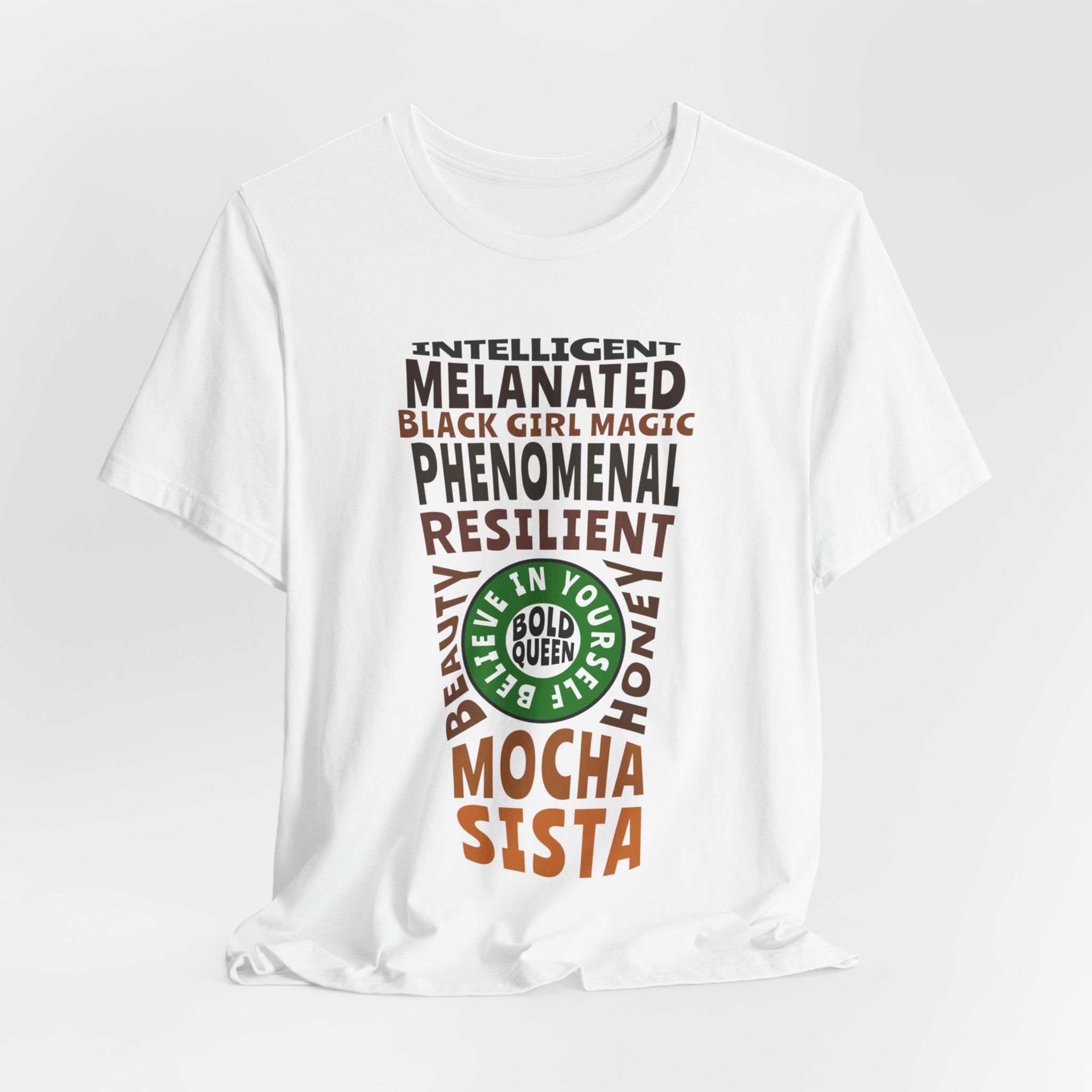 Melanated Mocha Sista T-Shirt - Coffey Park Gifts