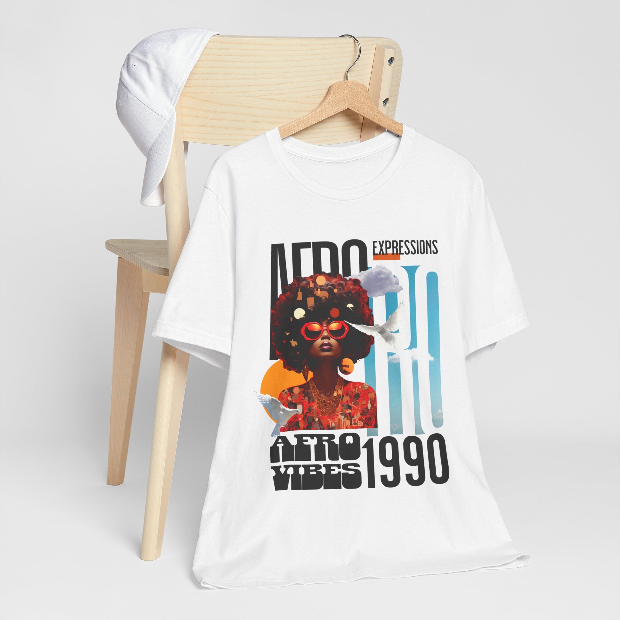 African American Afro Design T-Shirts for Women - Coffey Park Gifts