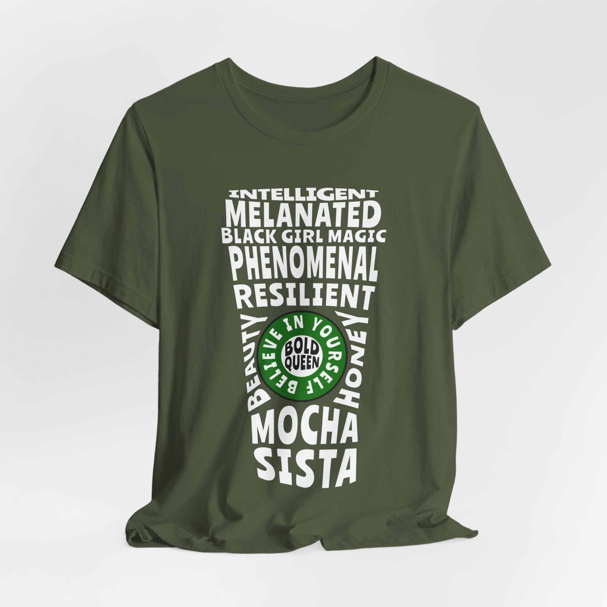 Melanated Mocha Sista T-Shirt - Coffey Park Gifts