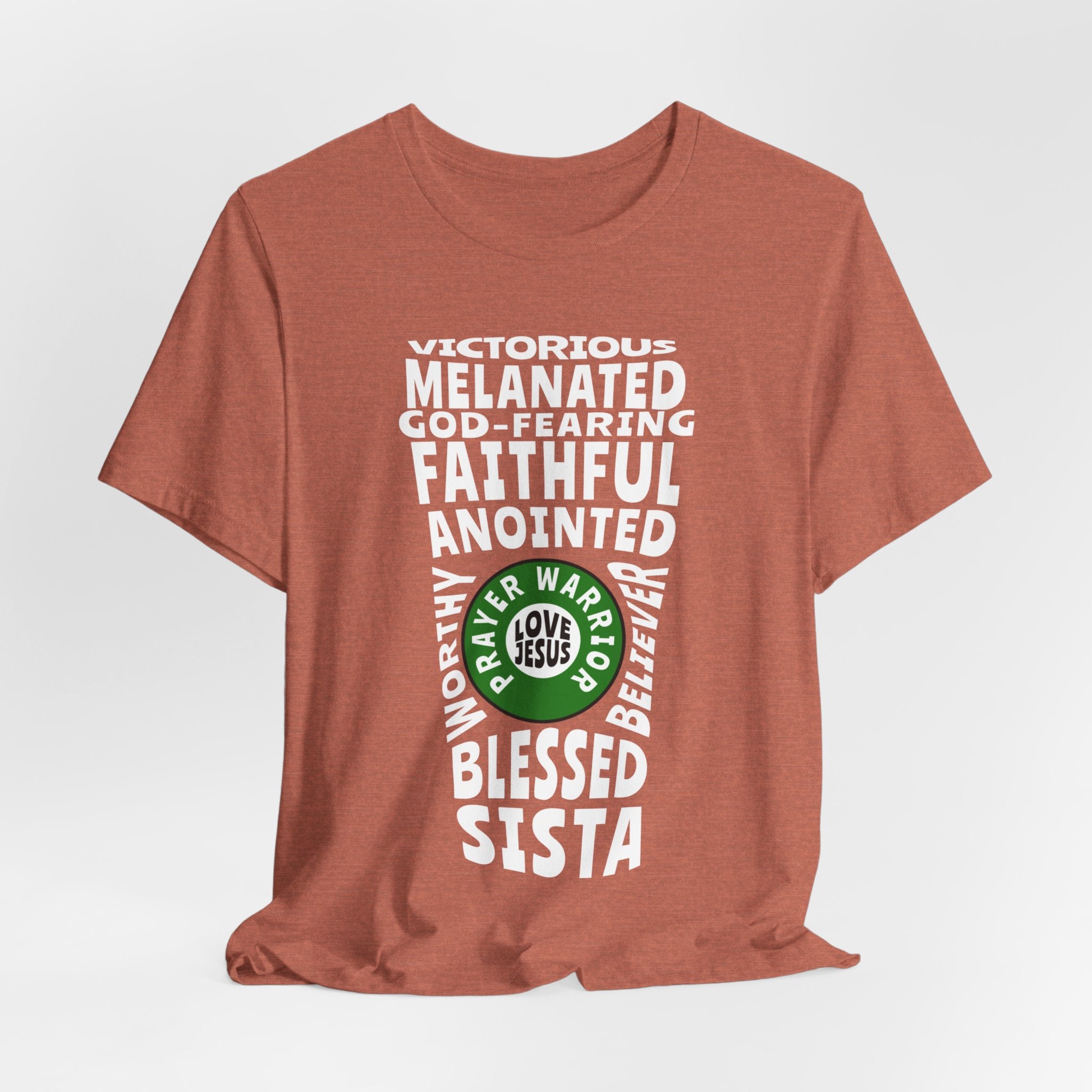Melanated Blessed Sista T-Shirt - Coffey Park Gifts