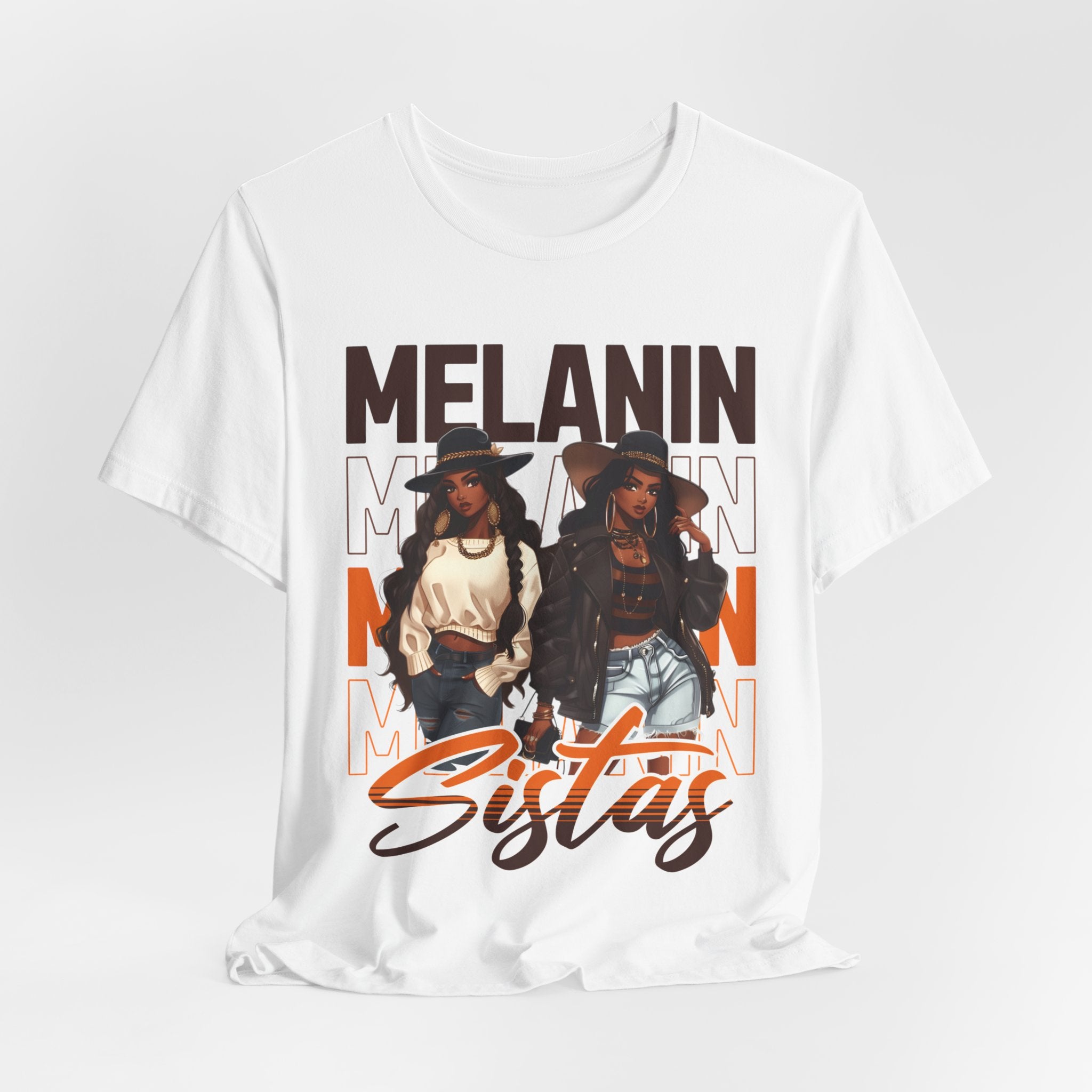 Melanin Sisters T-Shirt – Empowering Sisterhood - Coffey Park Gifts