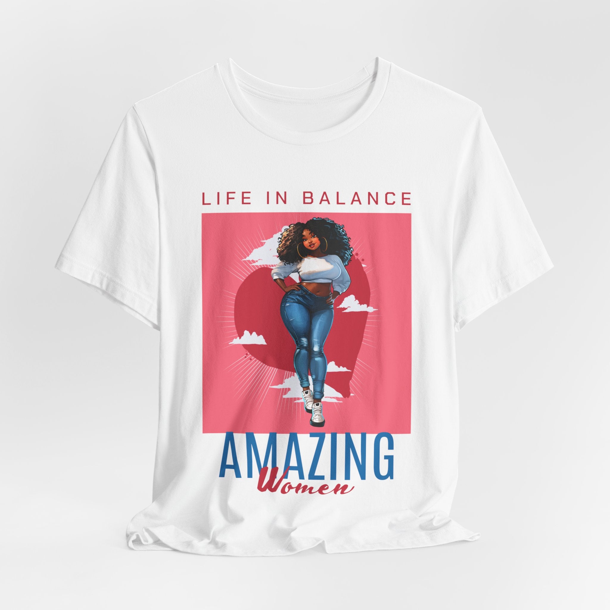 Life in Balance - Amazing Women T-Shirt - Coffey Park Gifts