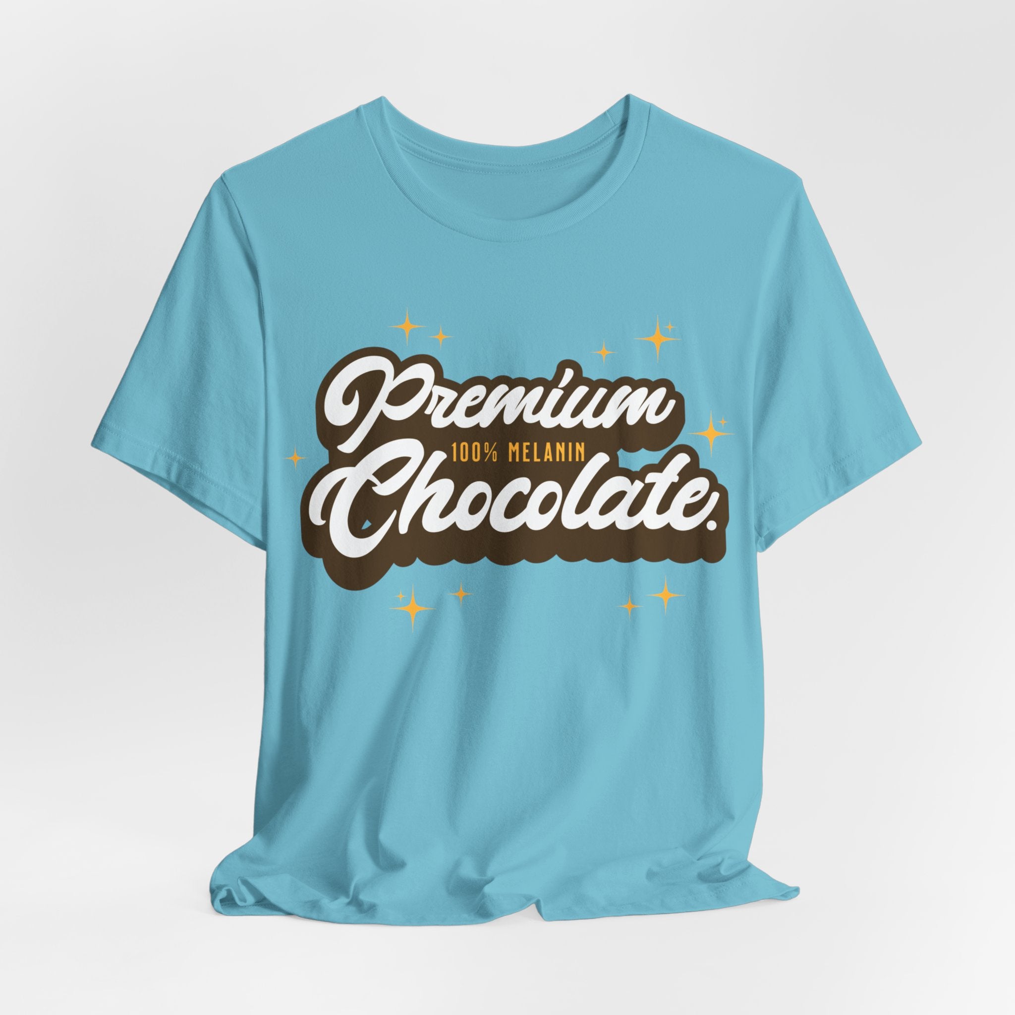Premium Chocolate T-Shirt - Coffey Park Gifts