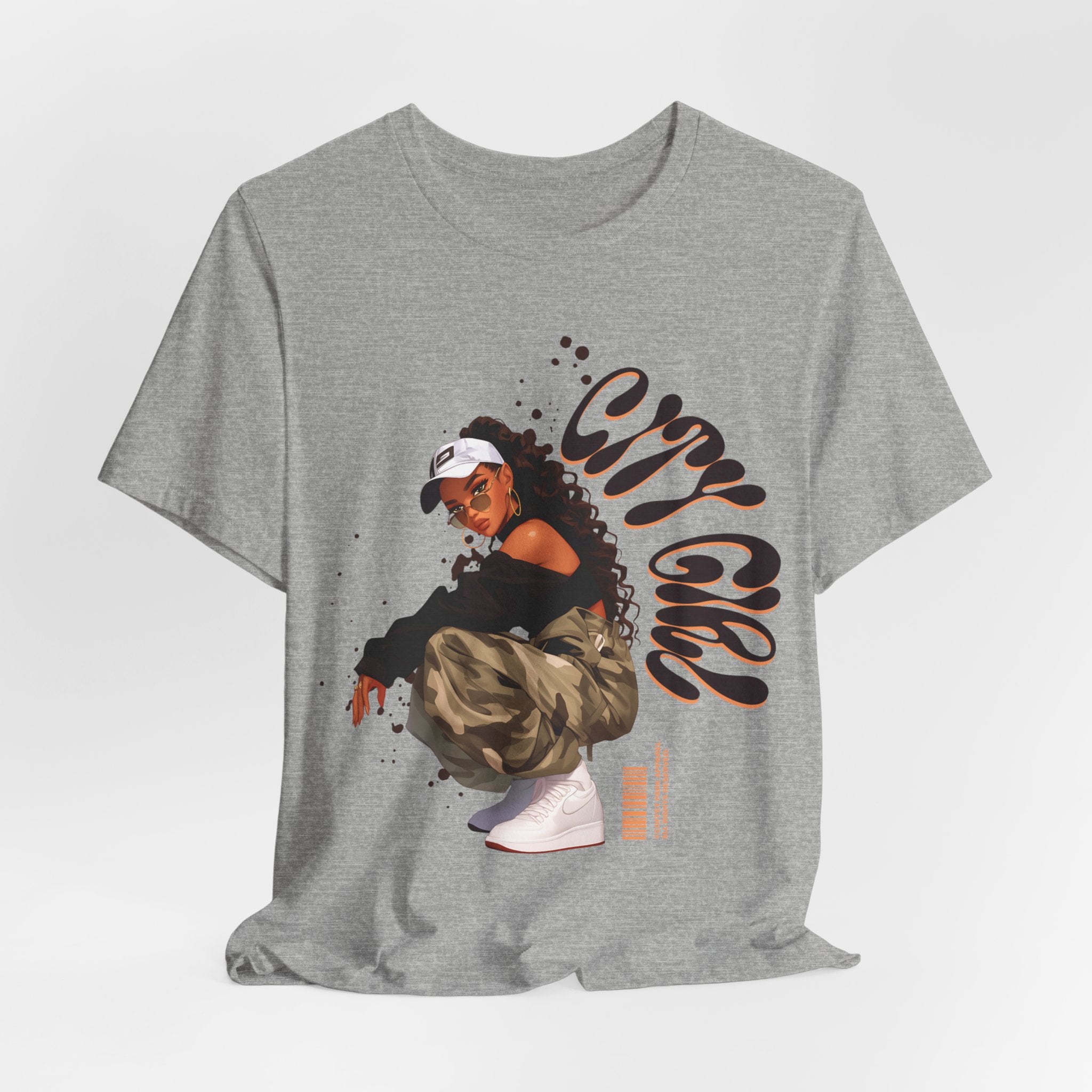 City Girl T-Shirt Design – Bold & Stylish Urban Fashion - Coffey Park Gifts