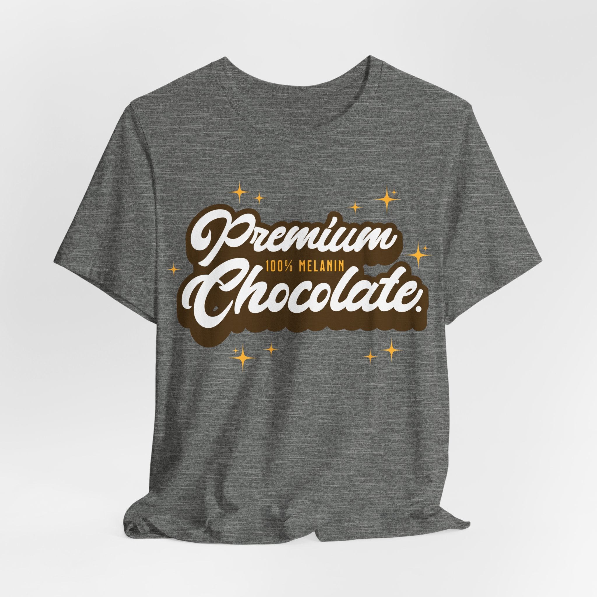 Premium Chocolate T-Shirt - Coffey Park Gifts