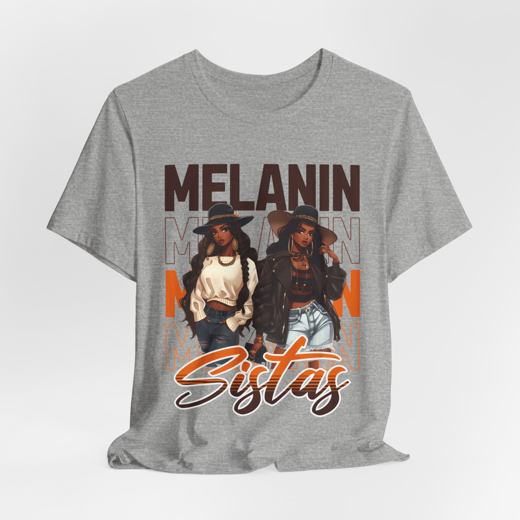 Melanin Sisters T-Shirt – Empowering Sisterhood - Coffey Park Gifts