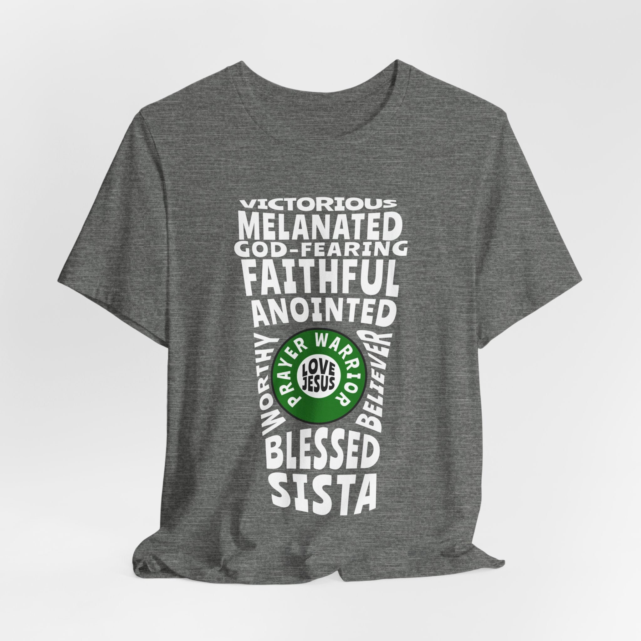 Melanated Blessed Sista T-Shirt - Coffey Park Gifts