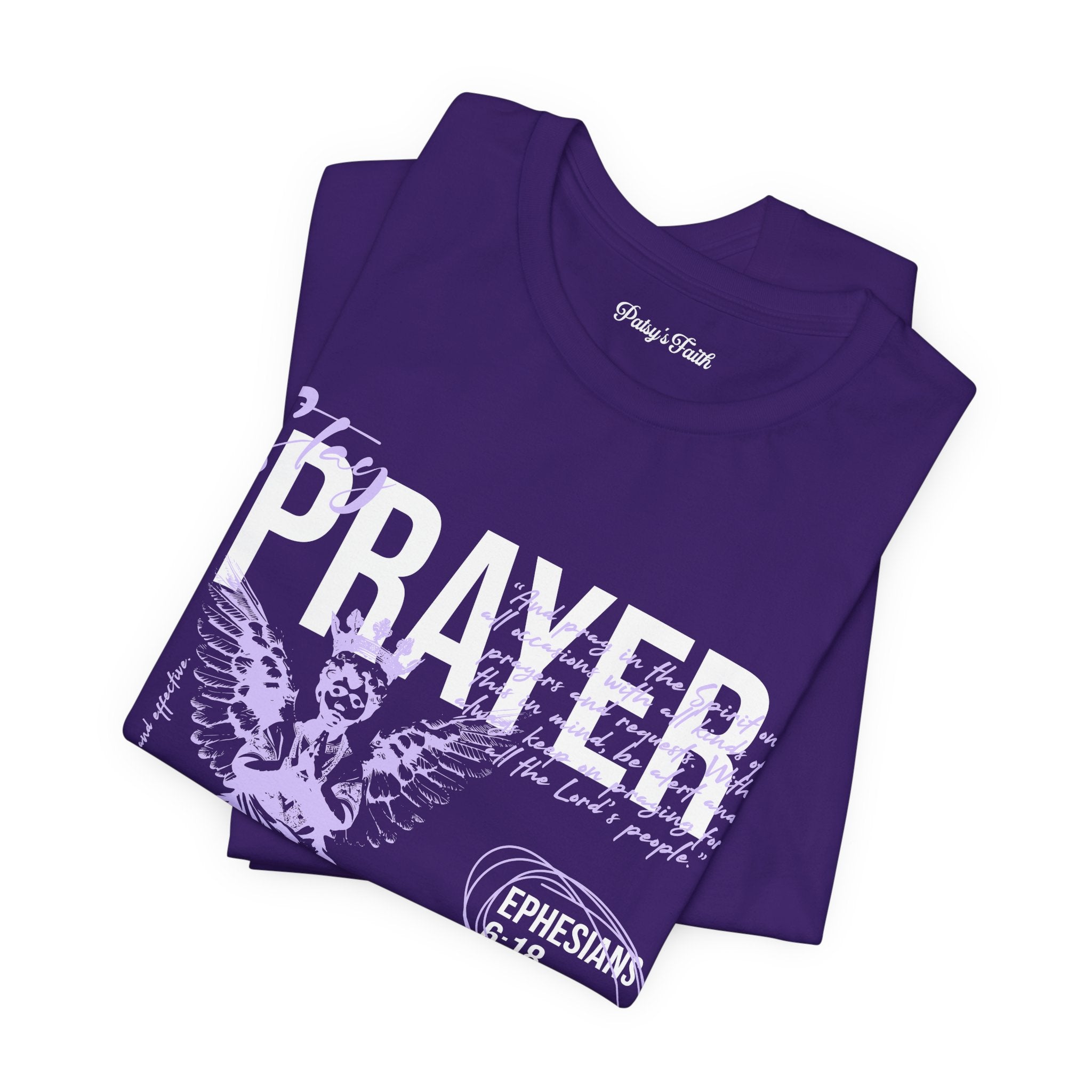 Women's Ephesians 6:18 Prayerful T-Shirt