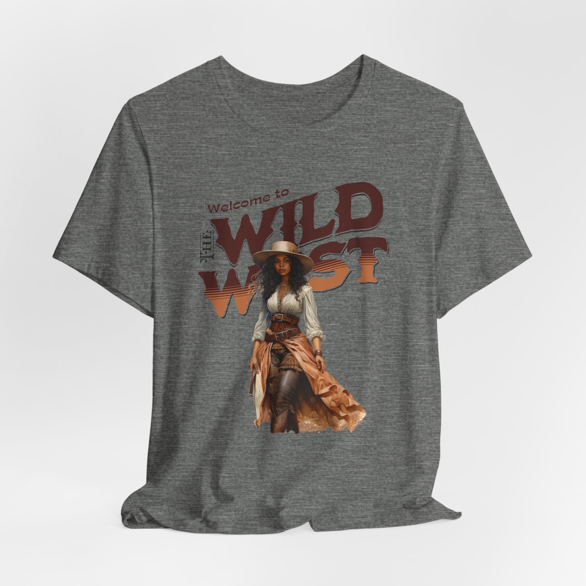 Black Cowgirl T-Shirt - Coffey Park Gifts