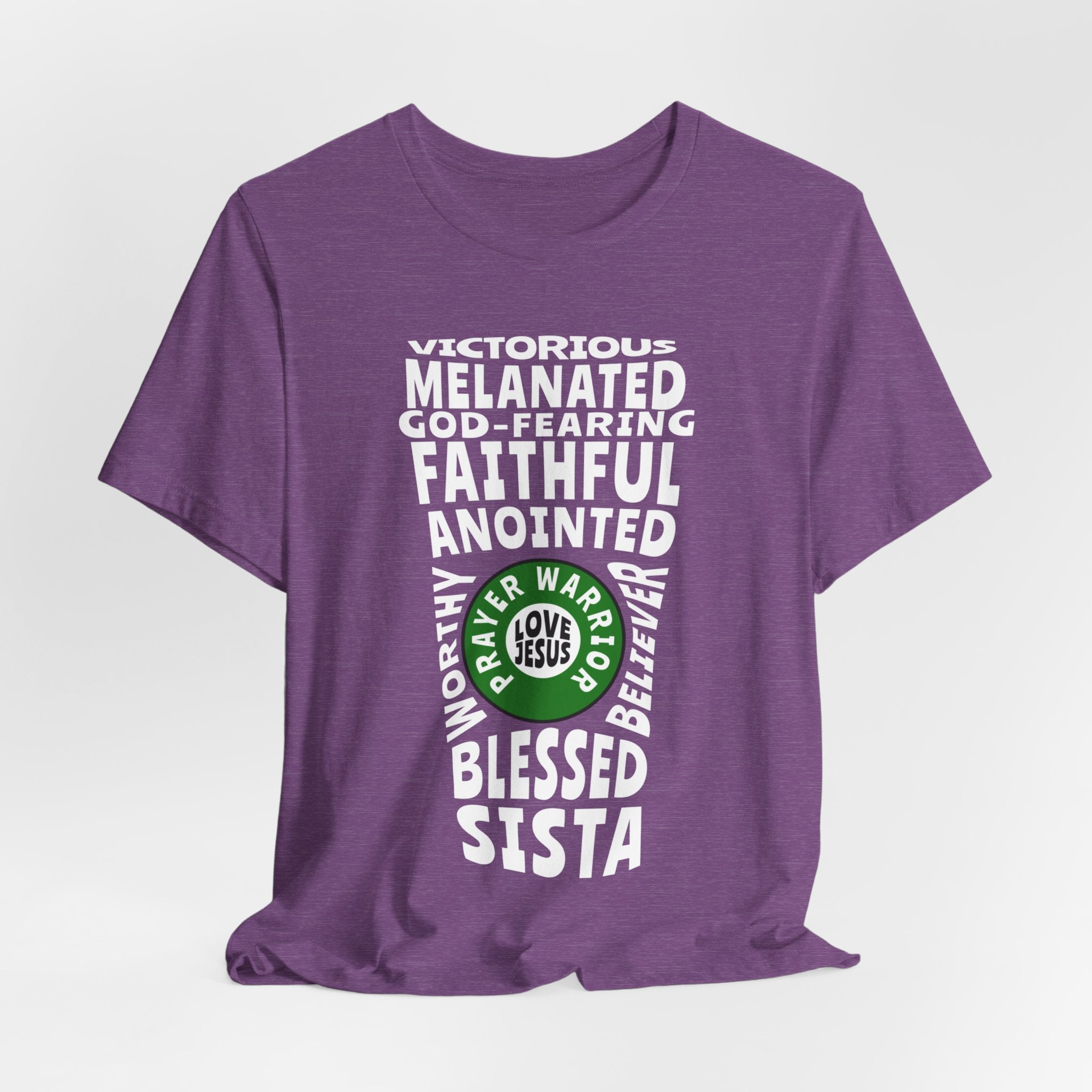 Melanated Blessed Sista T-Shirt - Coffey Park Gifts