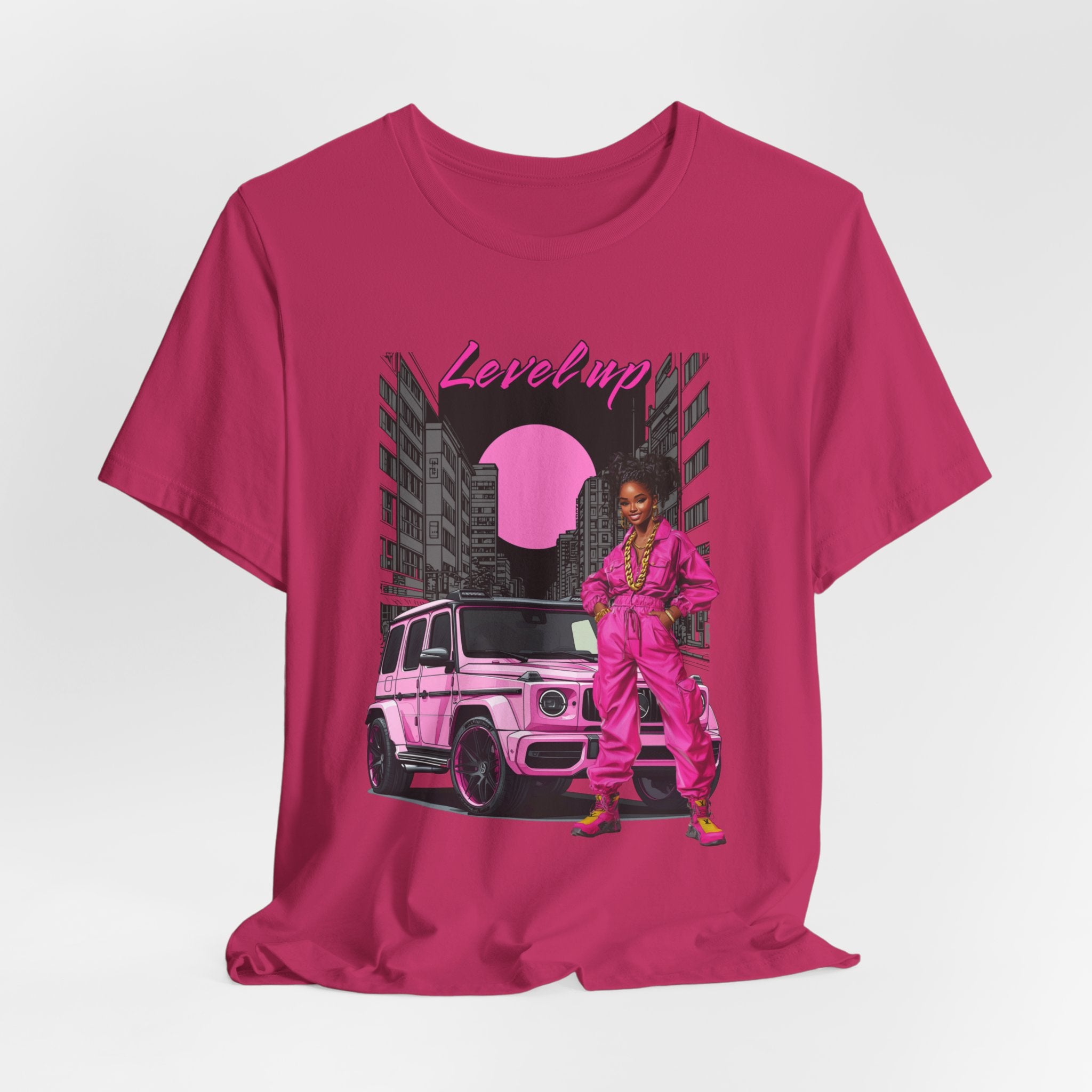 Urban City Girl T-Shirt | Black Gifts | Urban Tee Shirt Design